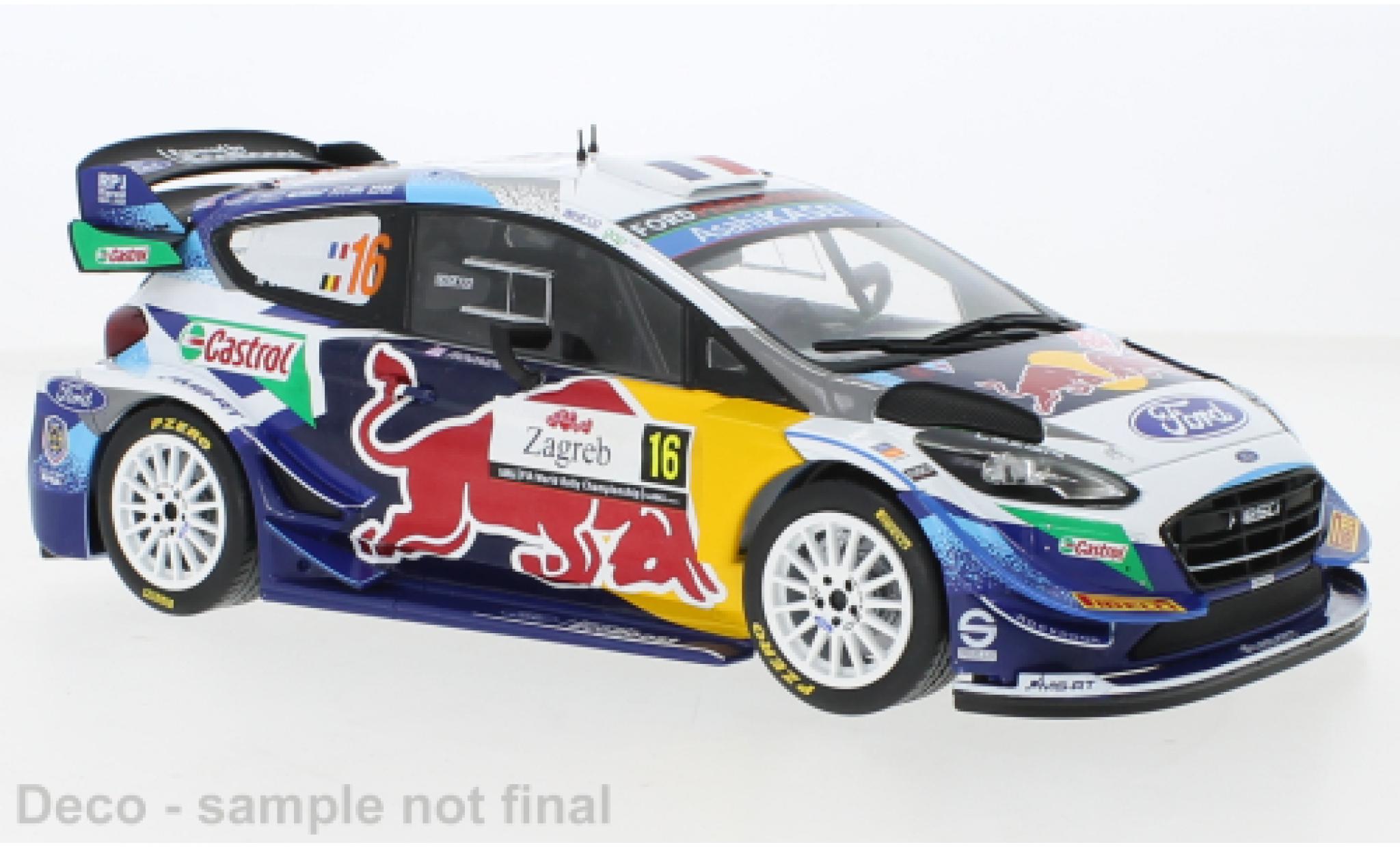 Ford Fiesta 1/18 IXO WRC No.16 Rally WM Rally Croatia 2021 modelauto