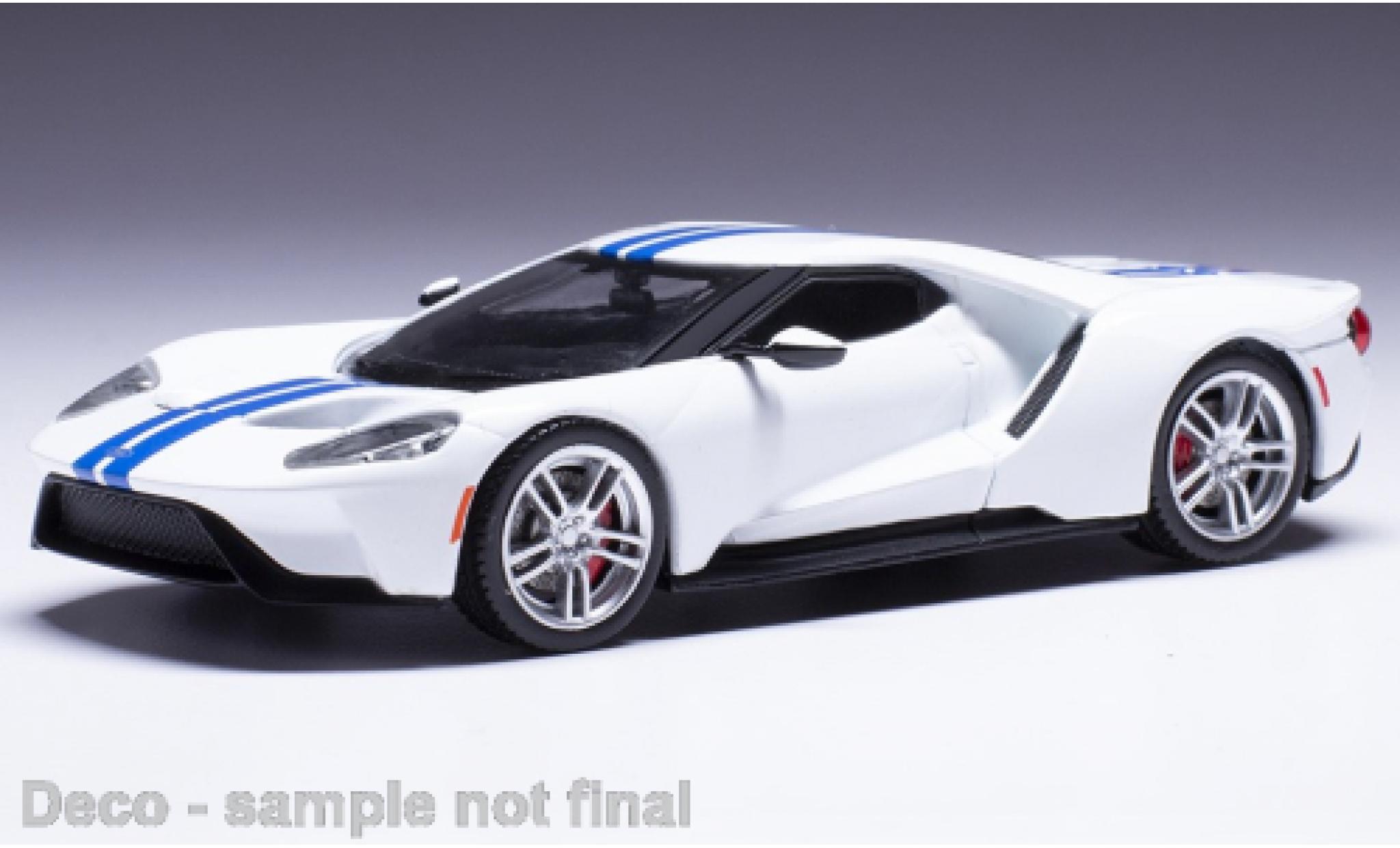 Ford GT 1/43 IXO grijs 2017 modelauto