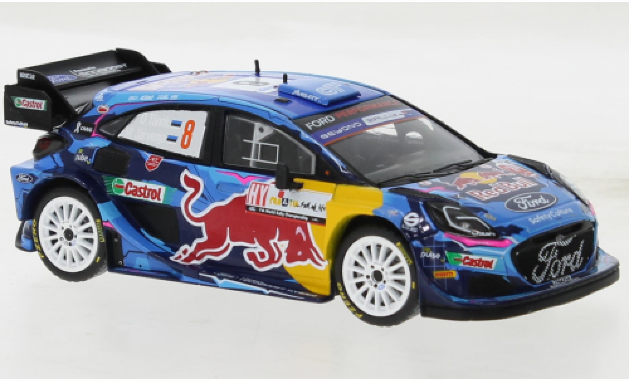 Ford Puma 1/43 IXO No.8 WRC1 Rally Croatia 2023 modelauto