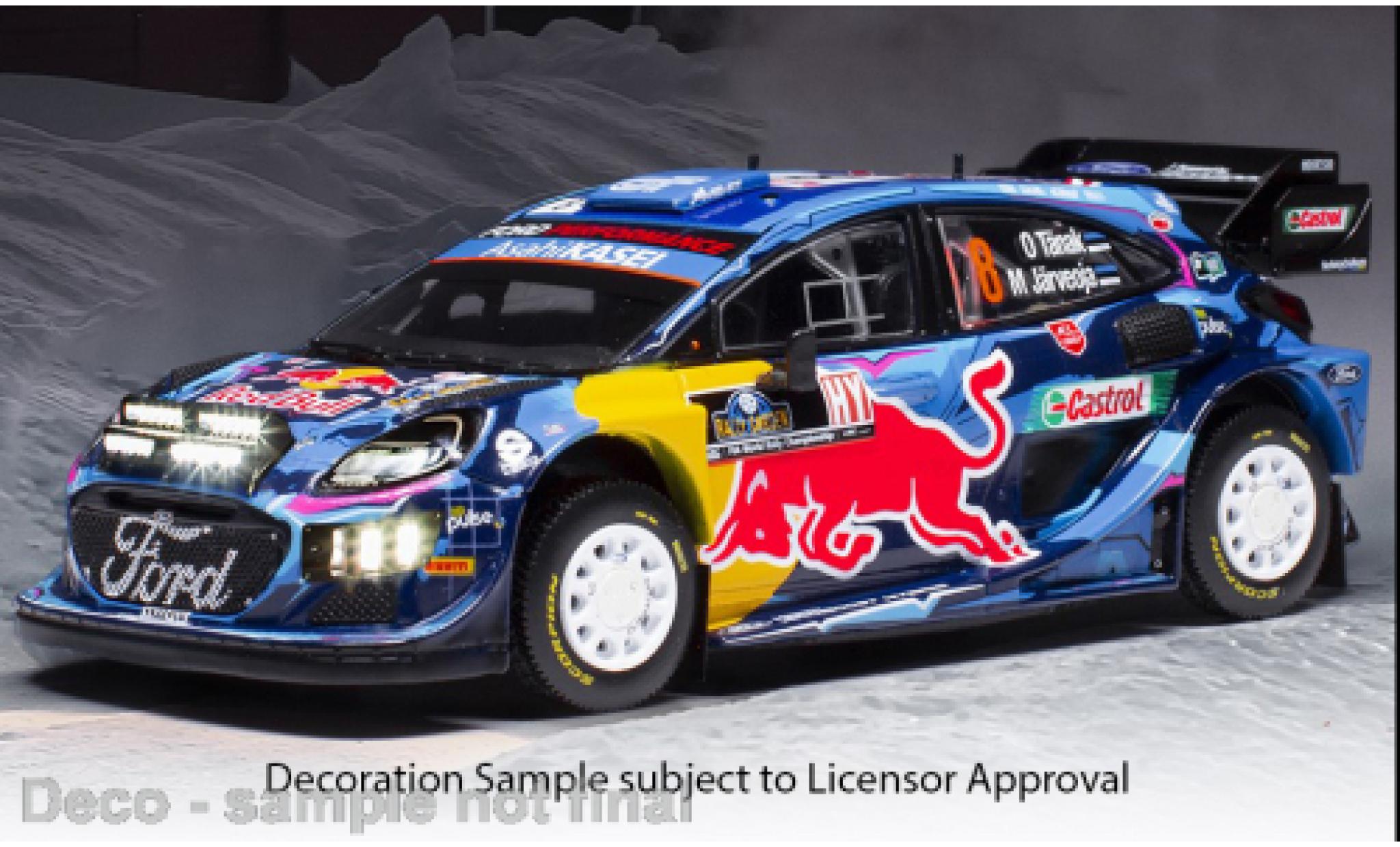 Ford Puma 1/43 IXO No.8 WRC1 Rally Su&egrave;de 2023 modelauto