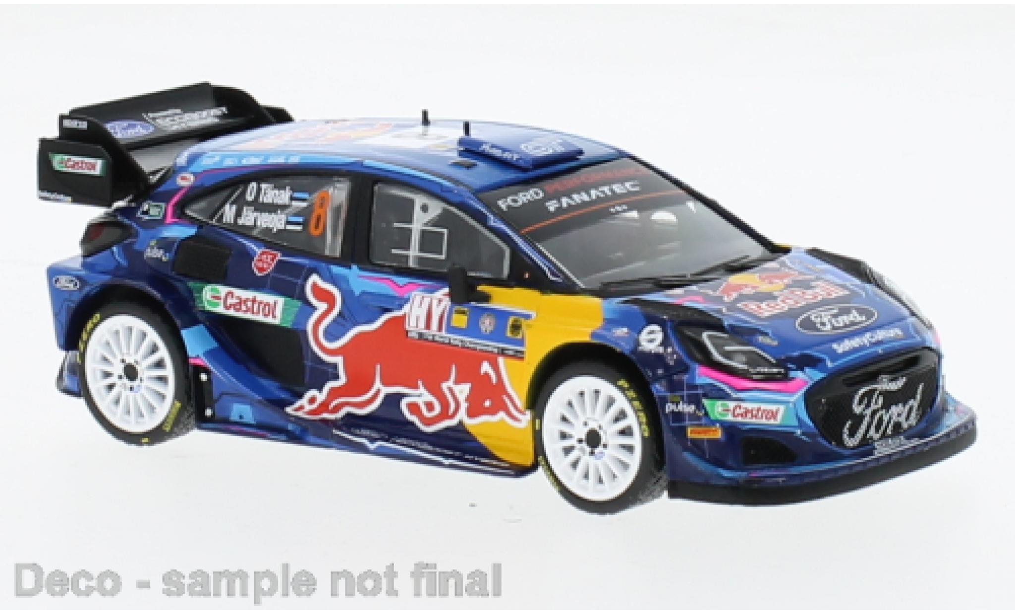 Ford Puma 1/43 IXO Rally 1 No.8 WRC Rally Chile 2023 modelauto