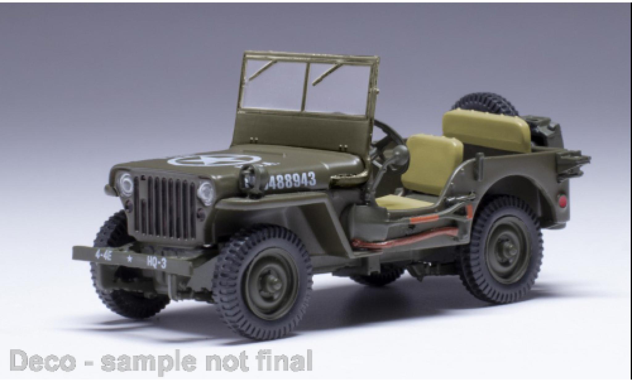 Jeep Willys 1/43 IXO MB d 1943 modelauto