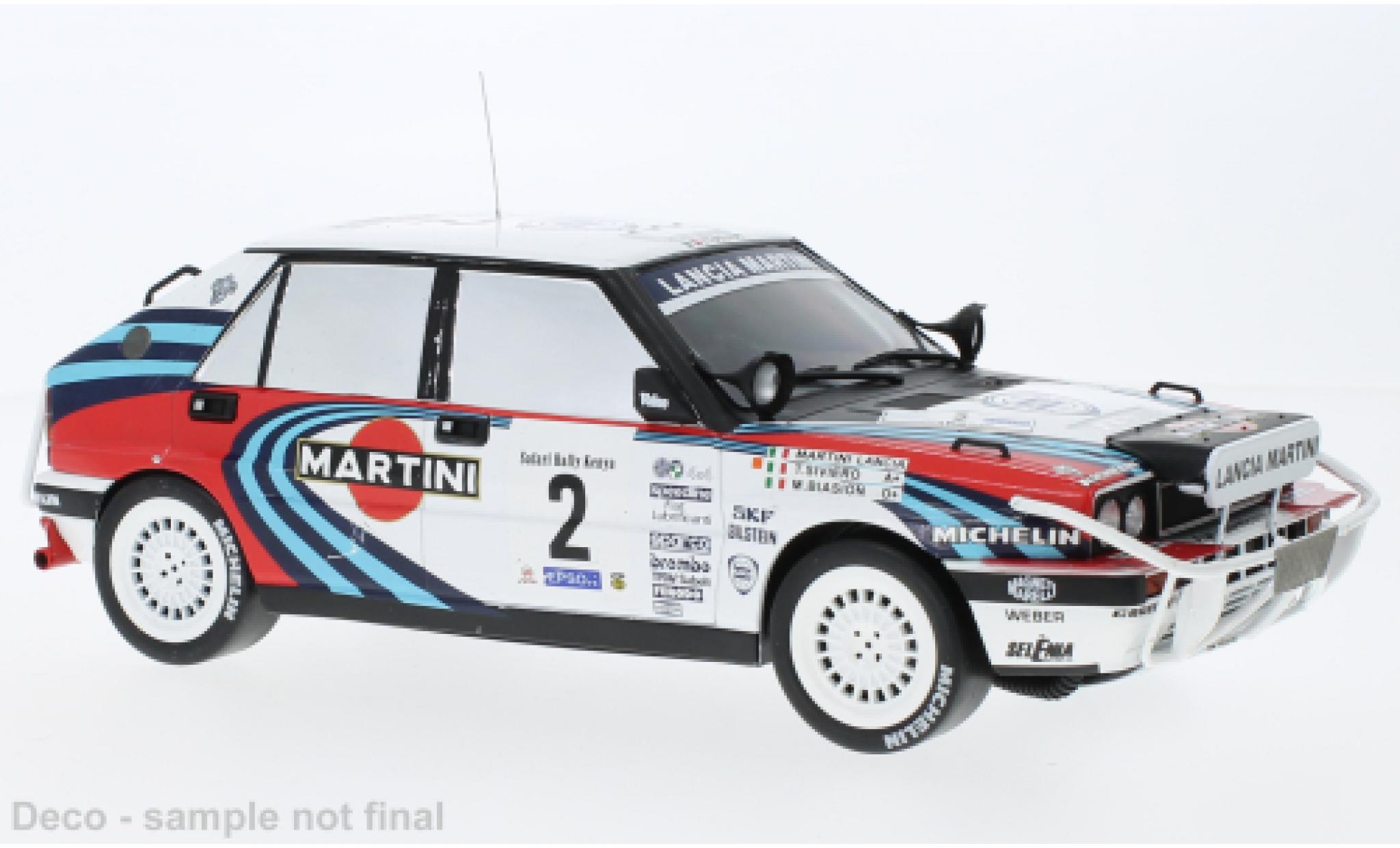 Lancia Delta 1/43 IXO Integrale 16V No.2 Safari Rally 1990 modelauto