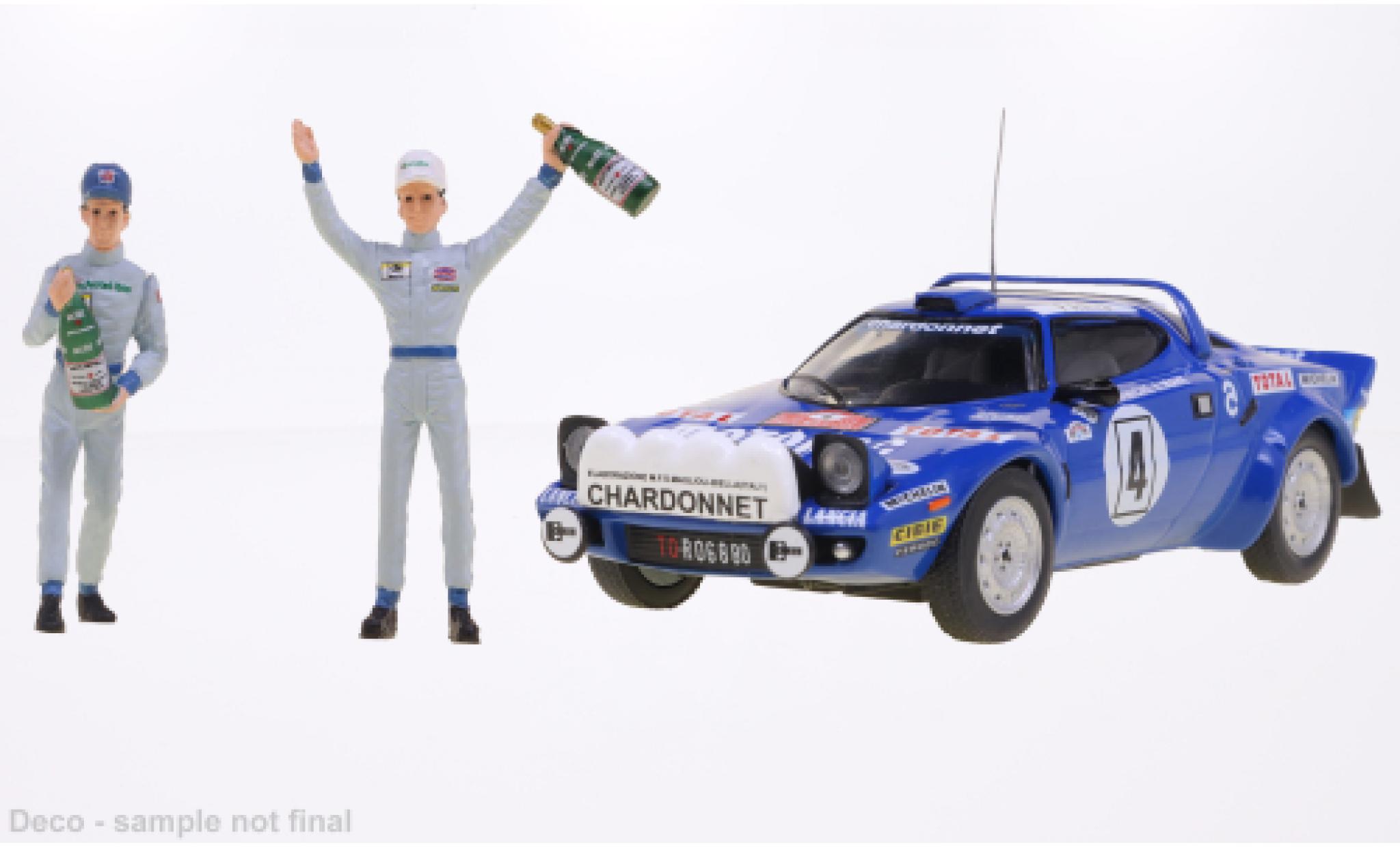 Lancia Stratos 1/43 IXO HF No.4 Rally Monte Carlo 1979 modelauto