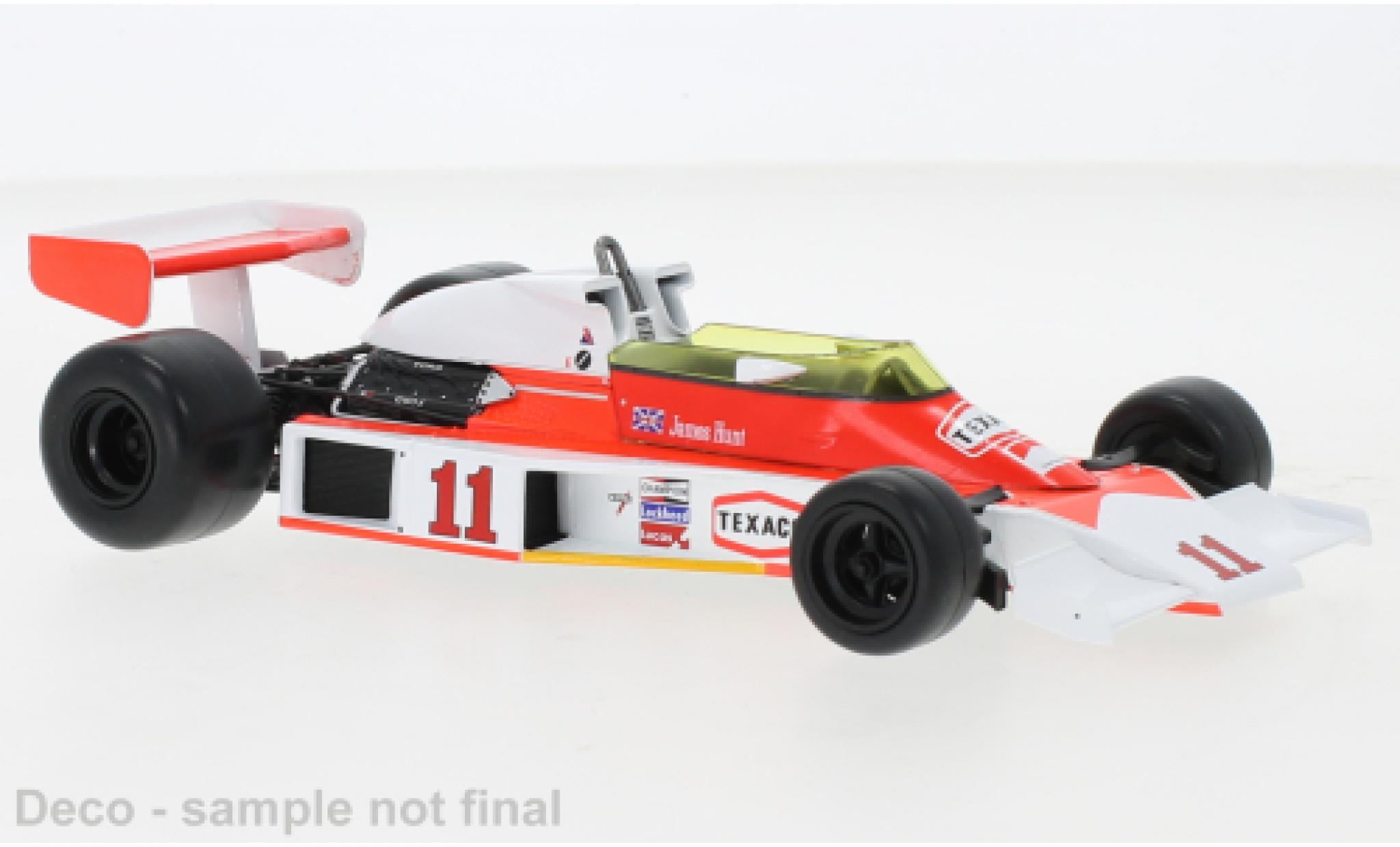 McLaren M23 1/24 IXO -Ford No.11 Formel 1 GP Canada 1976 modelauto