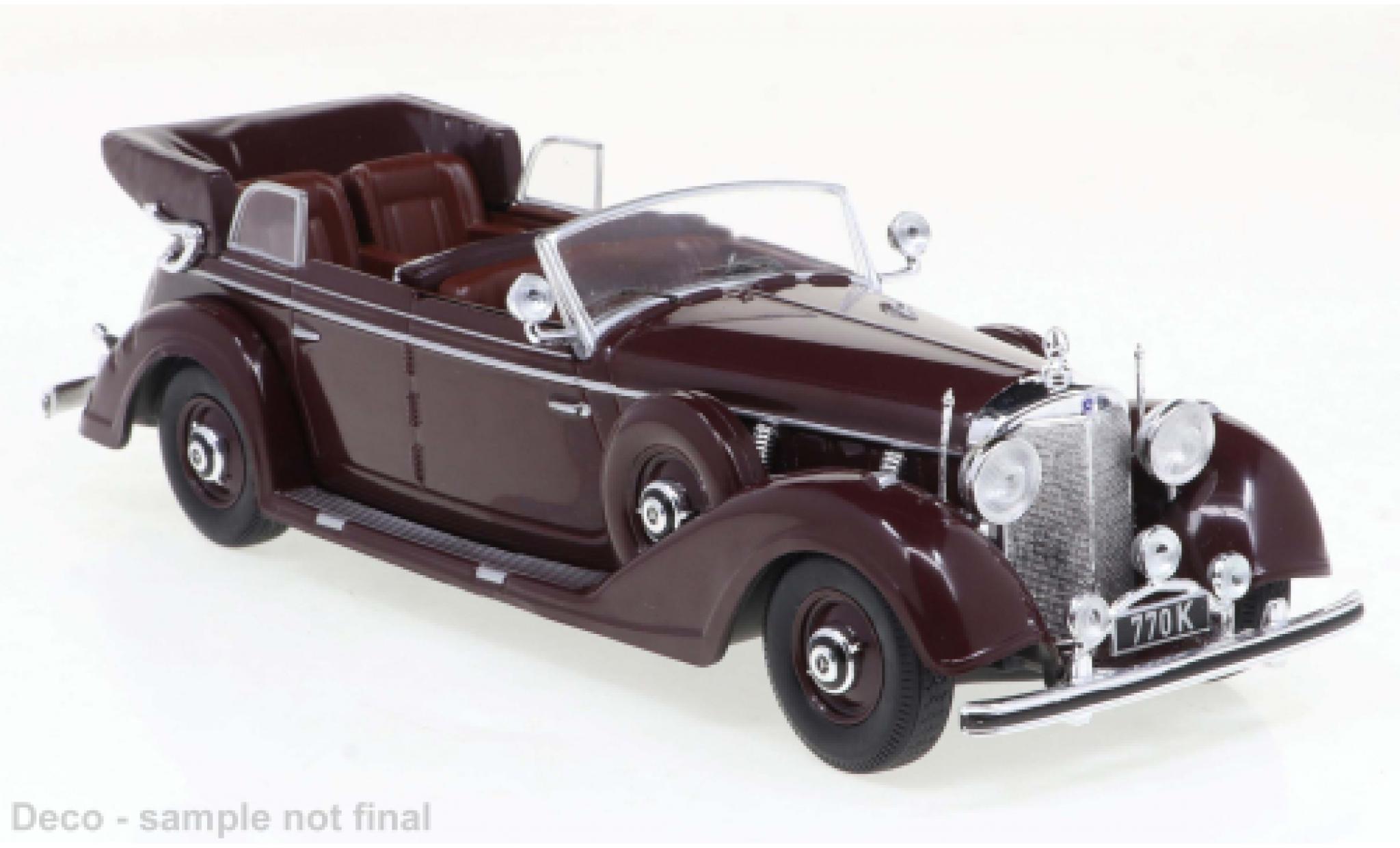 Mercedes 770 1/43 IXO K (W150) rood fonc&eacute; 1938 modelauto