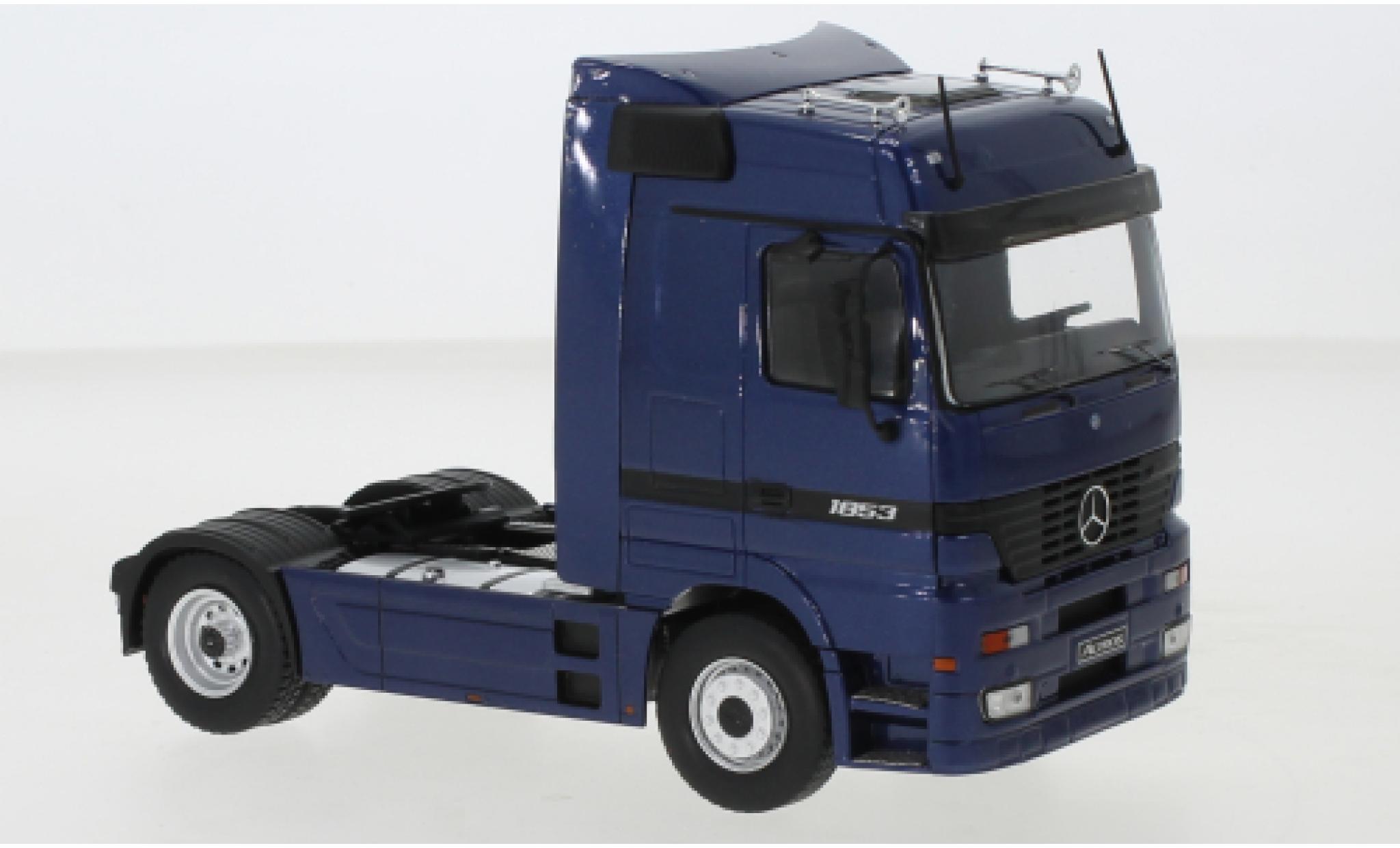 Mercedes Actros 1/43 IXO MP1 metallic blauw 1995 modelauto