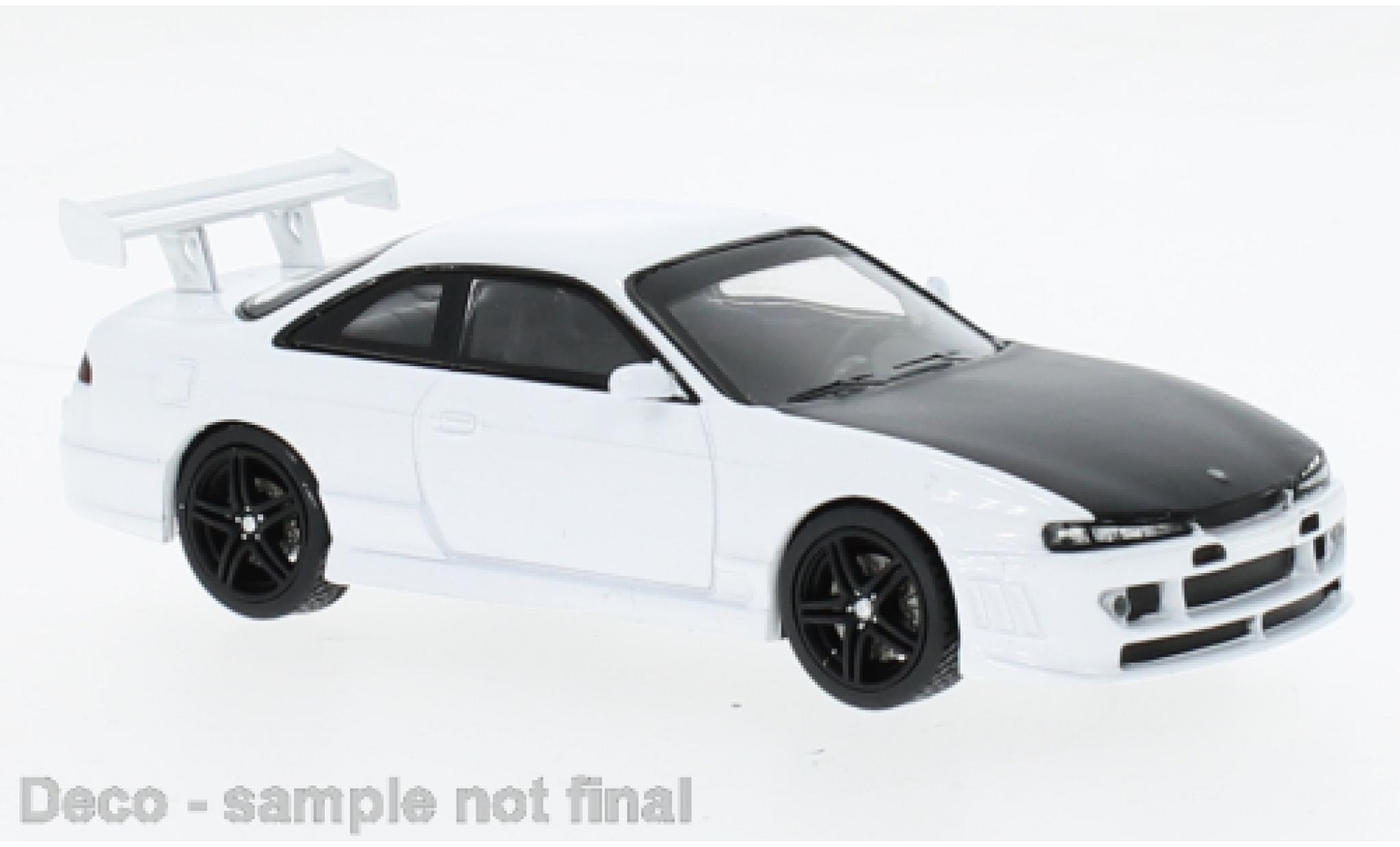 Nissan 240 1/43 IXO SX wit 1997 modelauto