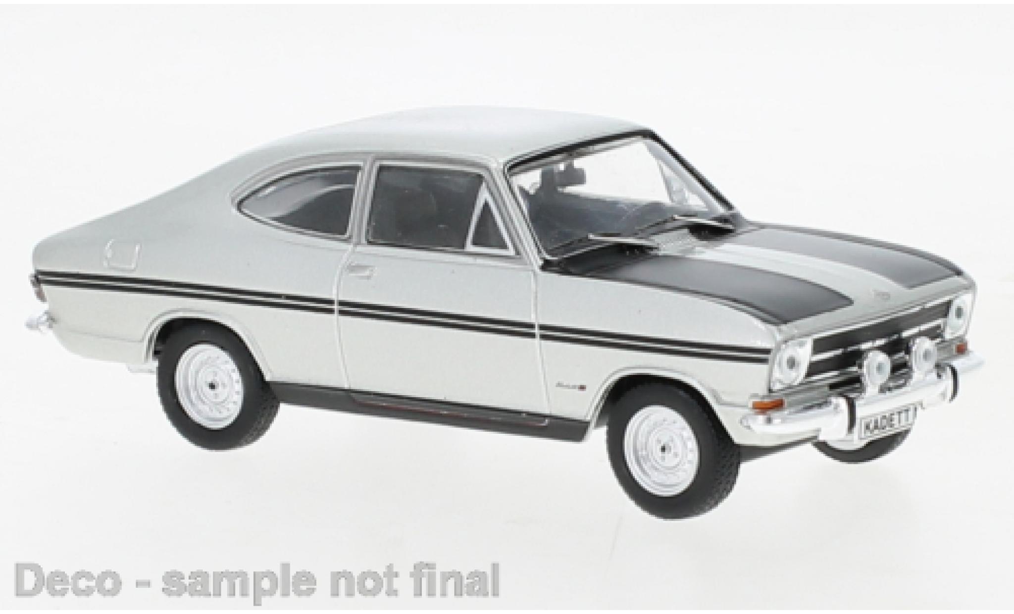 Opel Kadett 1/43 IXO B Coupe Rallye grijs 1966 modelauto