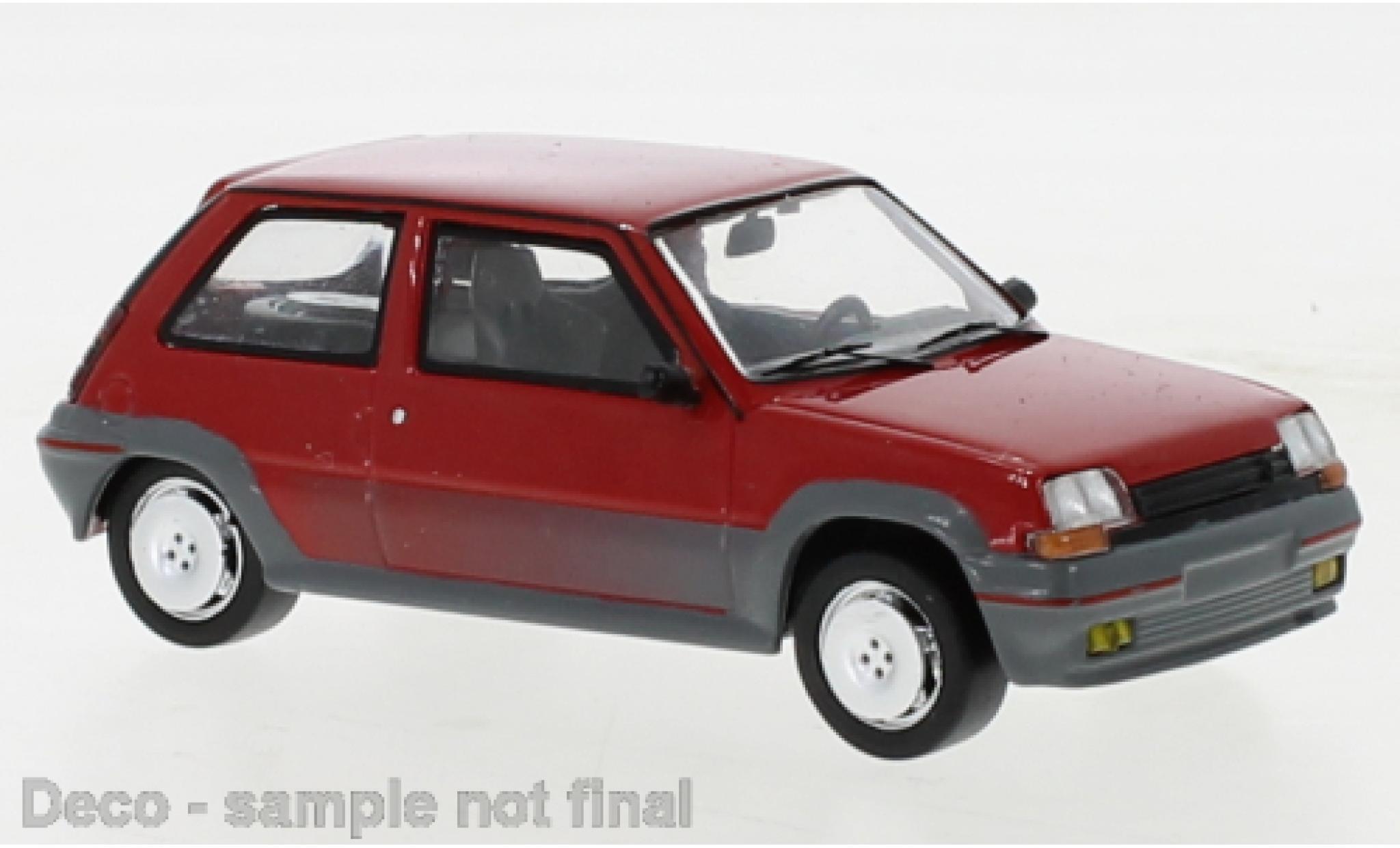 Renault 5 1/43 IXO GT Turbo rood 198 modelauto