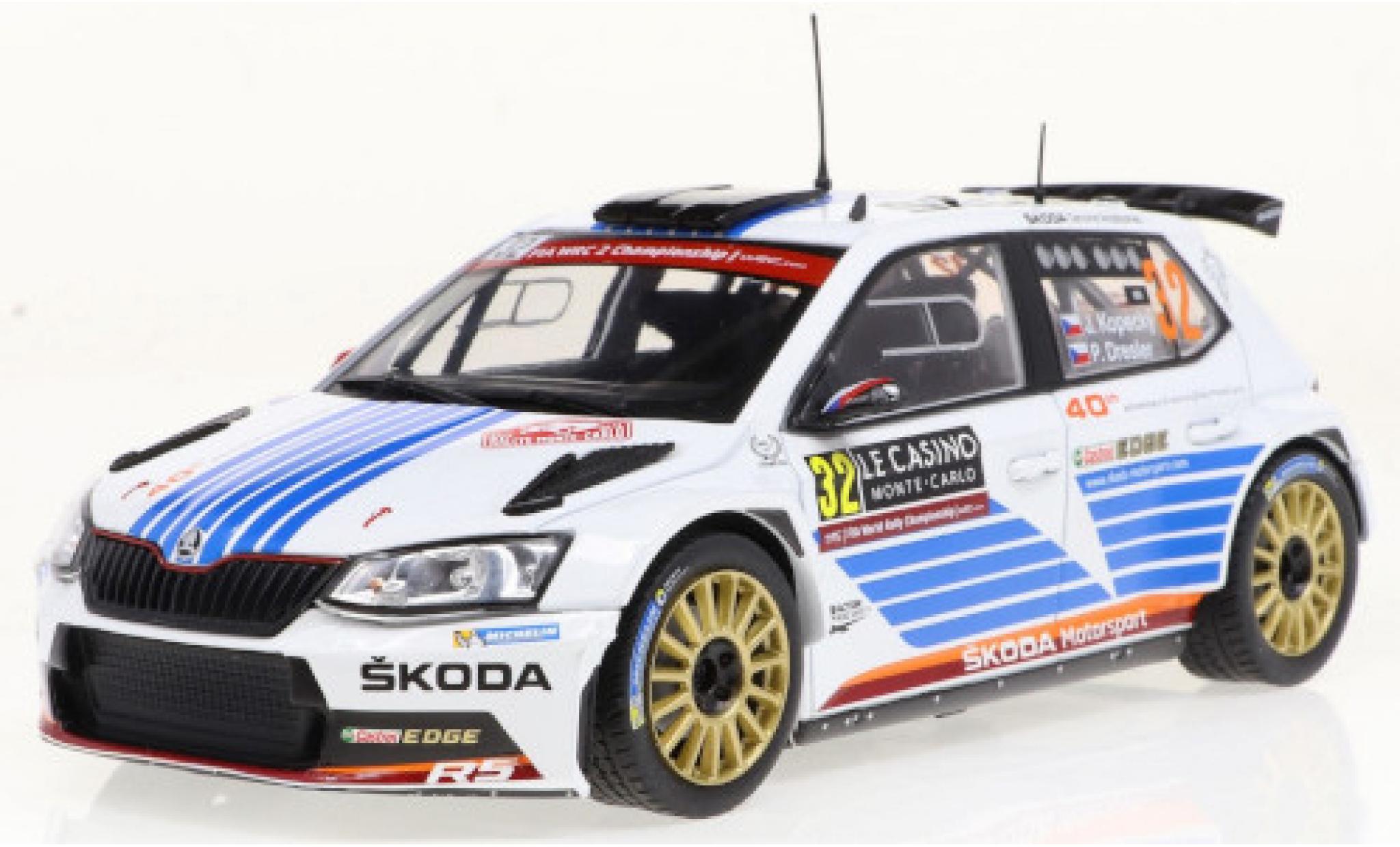 Skoda Fabia 1/24 IXO R5 No.32 Rallye Monte Carlo 2017 modelauto
