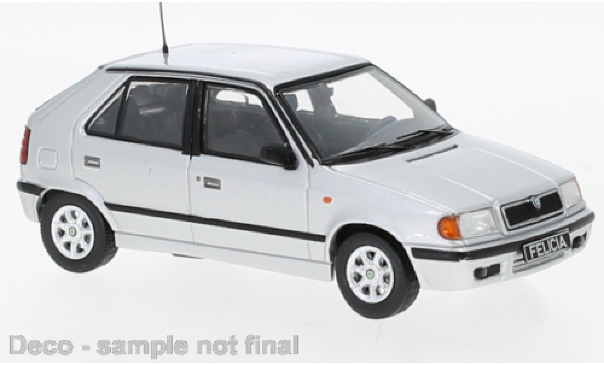 Skoda Felicia 1/43 IXO grijs 1994 modelauto