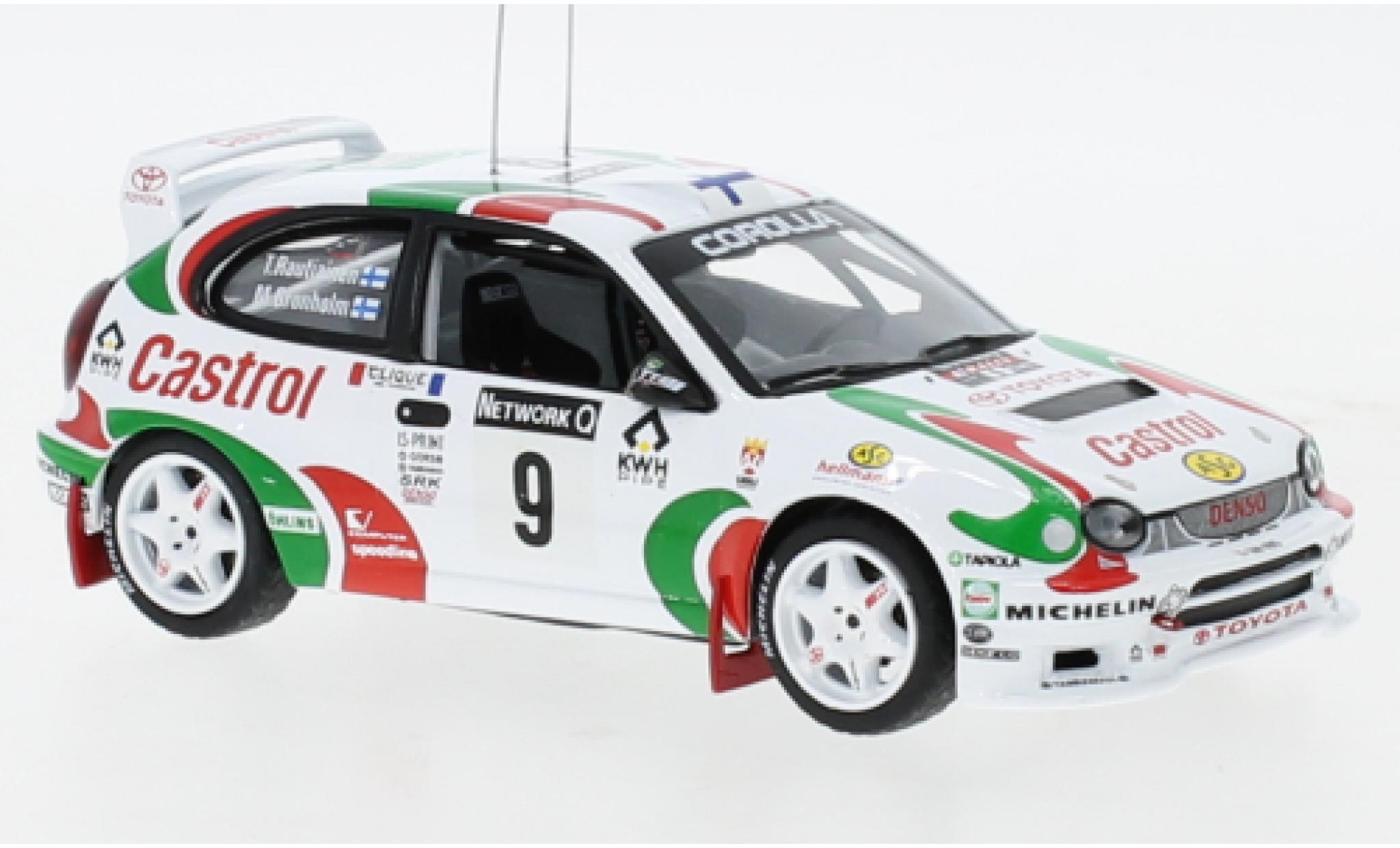 Toyota Corolla 1/43 IXO WRC No.9 Team Europe Castrol Rallye WM RAC Rally 1997 modelauto