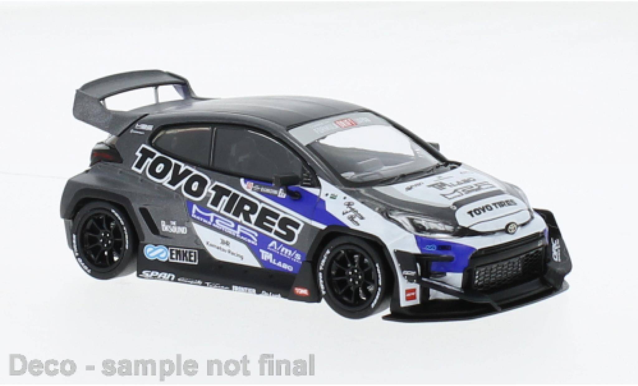 Toyota Yaris 1/43 IXO GR Pandem RHD Toyo Tires modelauto