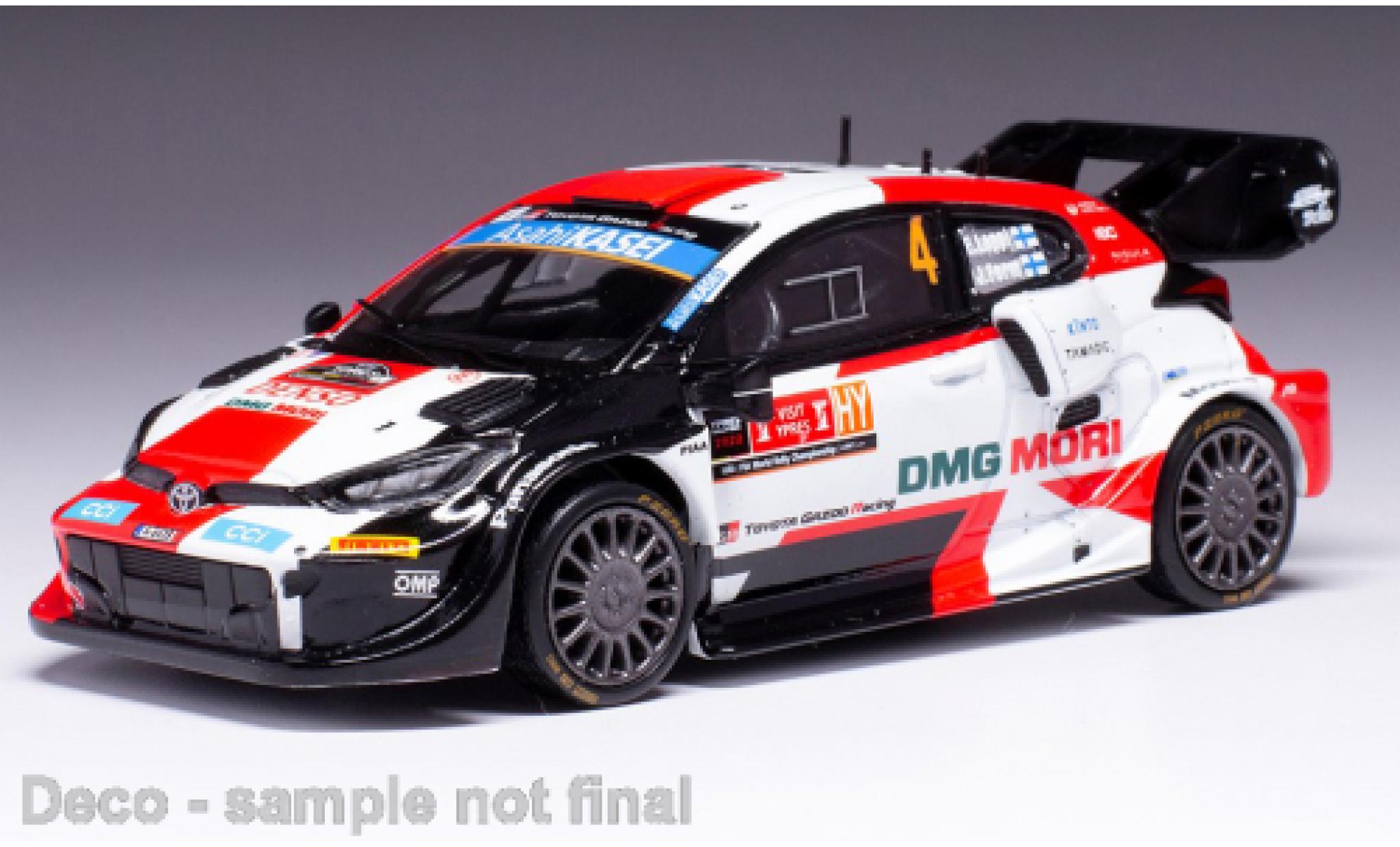 Toyota Yaris 1/43 IXO Rally 1 No.4 WRC Rally Ypern 2022 modelauto