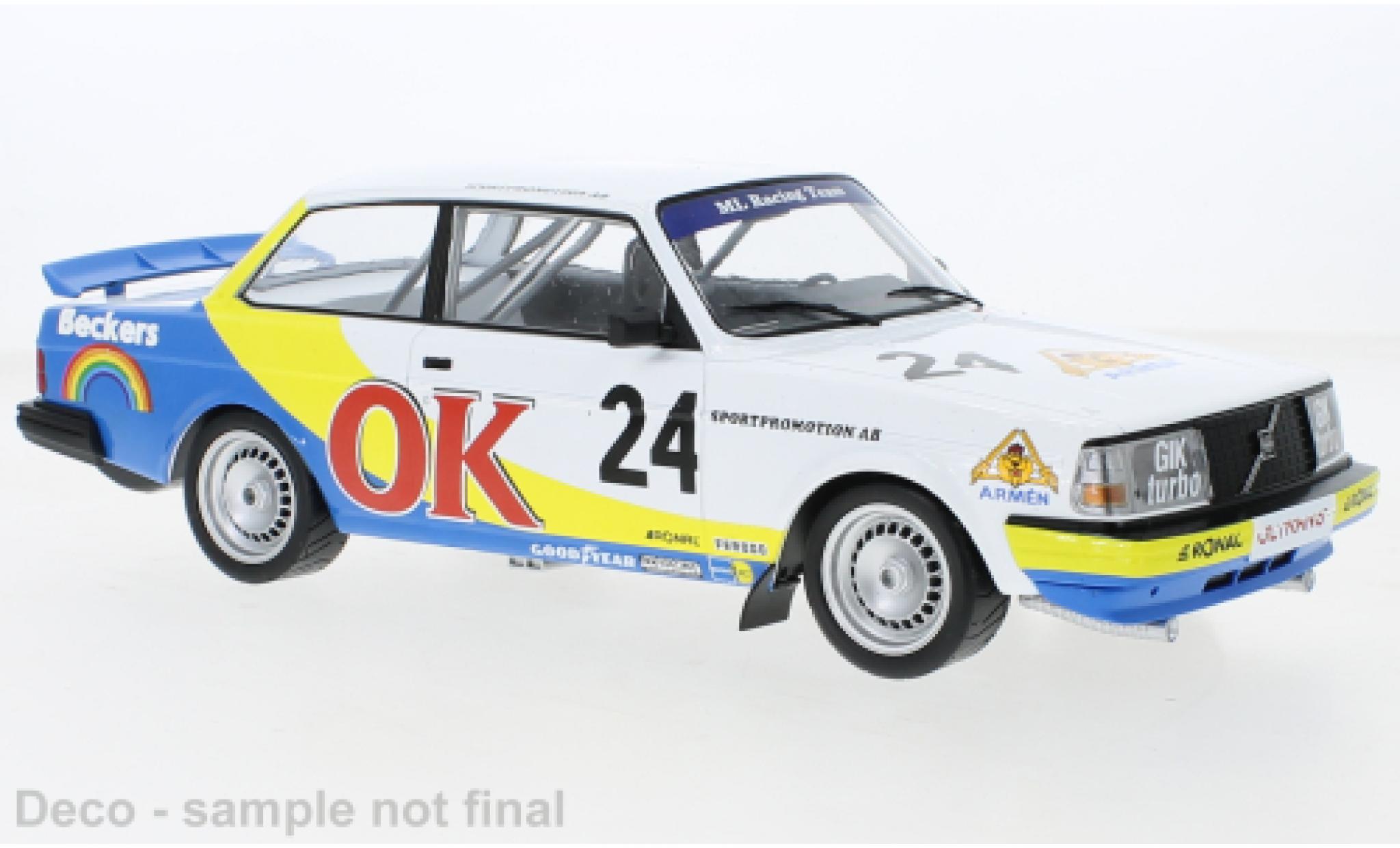 Volvo 240 1/18 IXO Turbo No.24 OK DPM N&uuml;rburgring 1985 modelauto