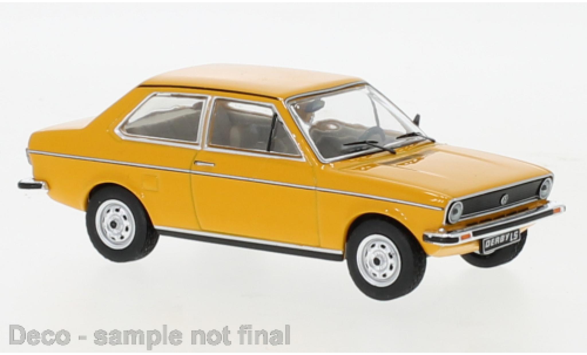 Volkswagen Derby 1/43 IXO LS oranje 1977 modelauto