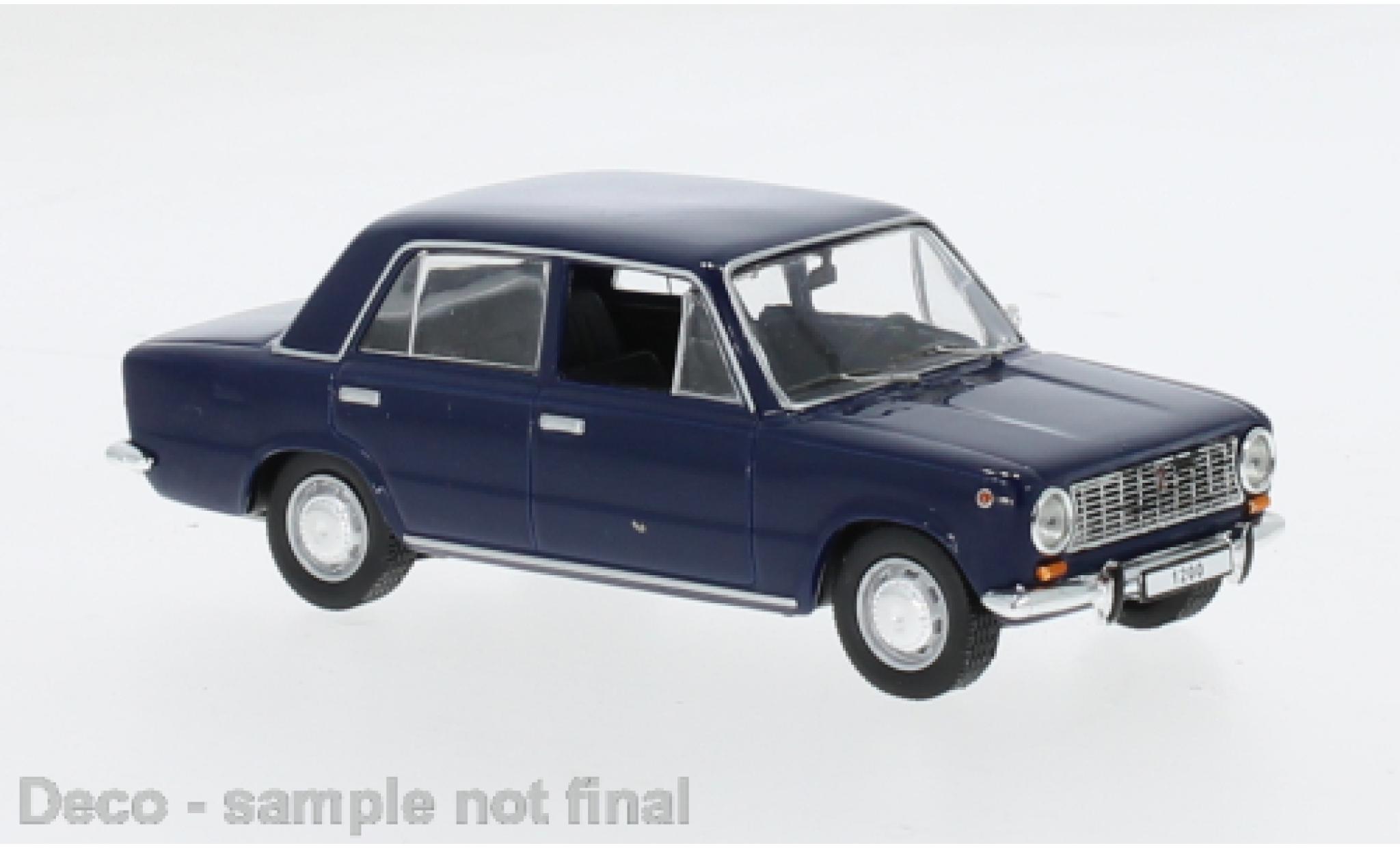 Lada 1200 1/43 IXO blauw 1970 1:43 modelauto