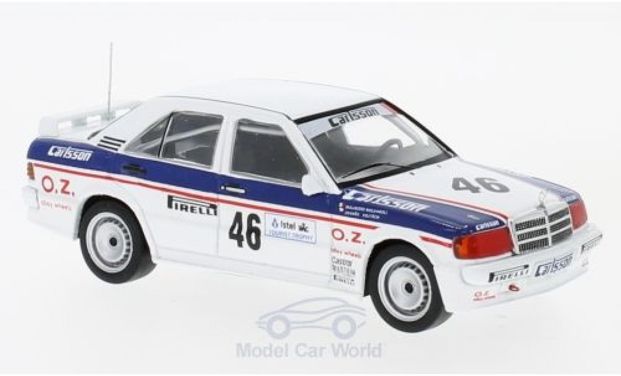 Mercedes 190 E 1/43 IXO E 2.3-16V No.46 ETCC 1986 Z.Vojtech/M.Micangeli modelauto