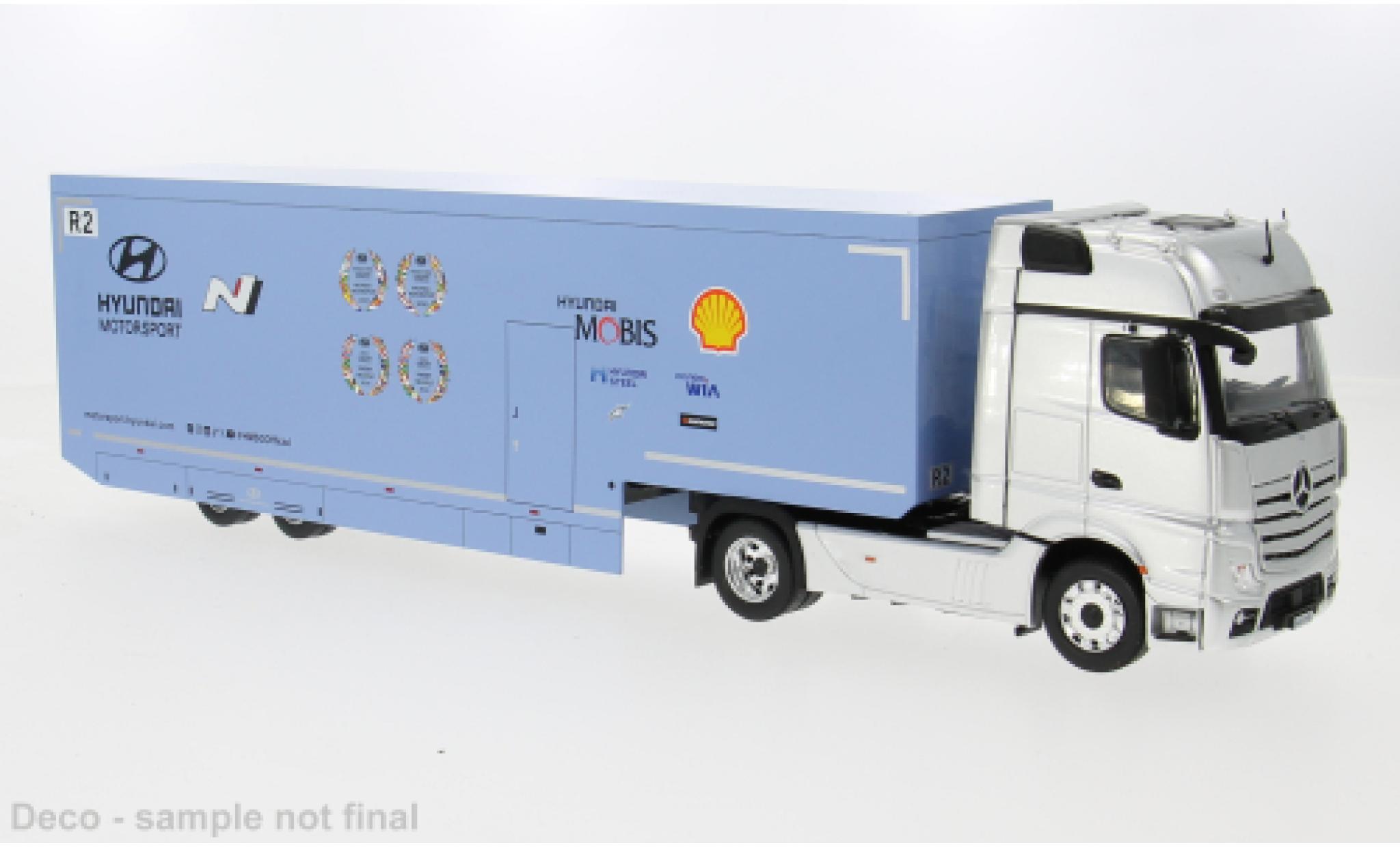 Mercedes Actros 1/43 IXO (MP4) 2024 Hyundai Motorsport 1:43 modelauto