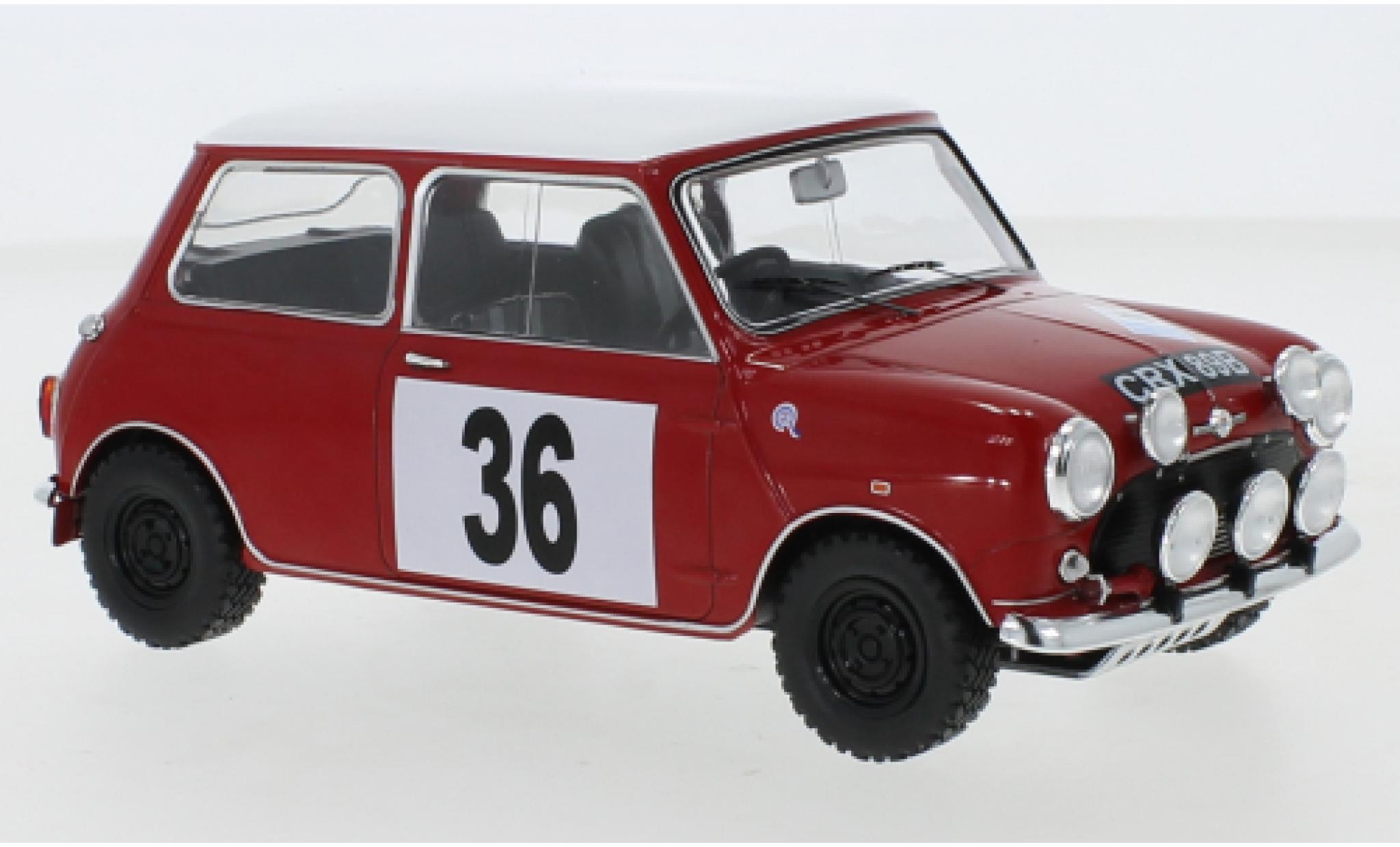 Mini Cooper 1/18 IXO S RHD No.36 BMC RAC Rally 1965 T.Fall/R.Crellin modelauto