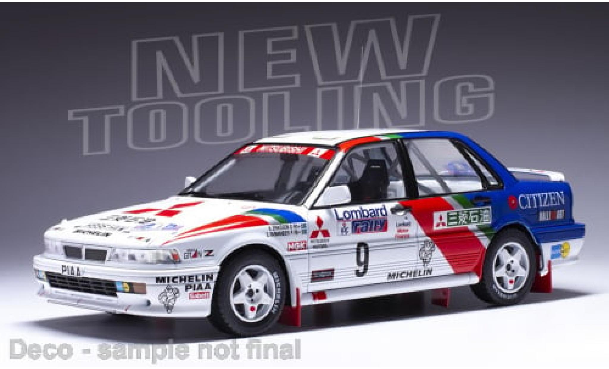 Mitsubishi Galant 1/18 IXO VR-4 No.9 RAC Rally 1990 1:18 modelauto