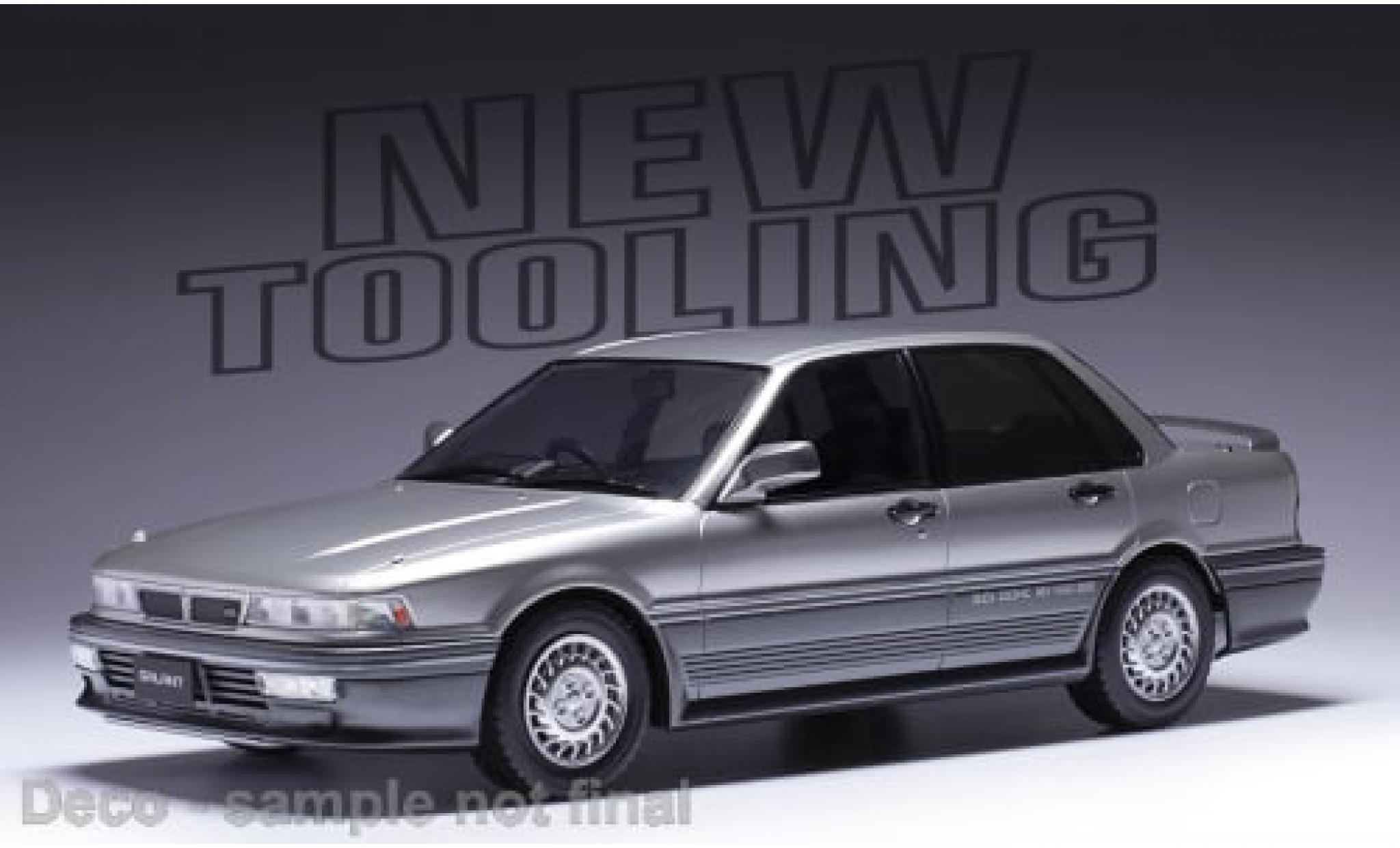 Mitsubishi Galant 1/18 IXO VR-4 grijs 1987 1:18 modelauto