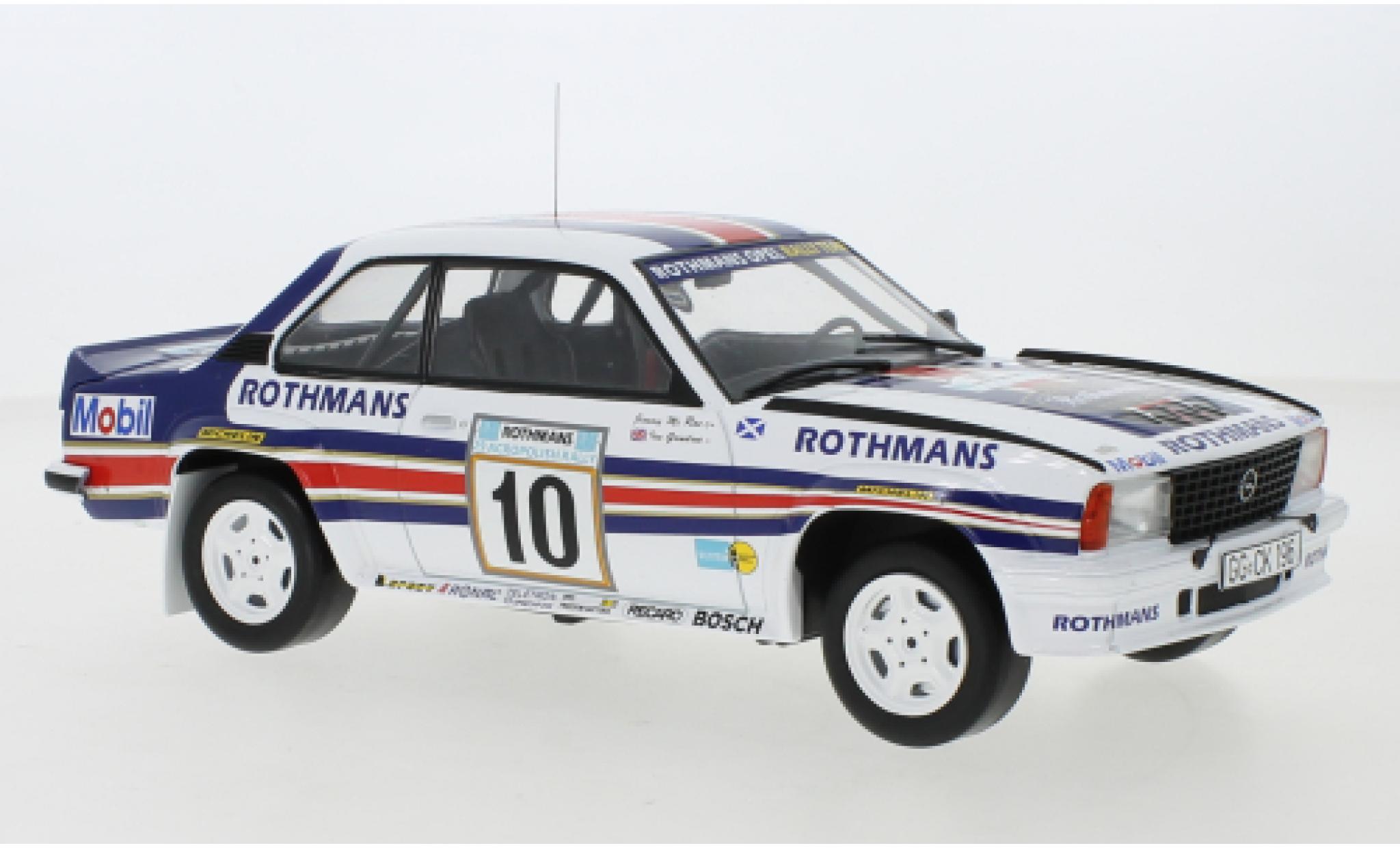 Opel Ascona 1/18 IXO B 400 No.10 Rally Acropolis 1982 J.McRae/I.Grindrod modelauto