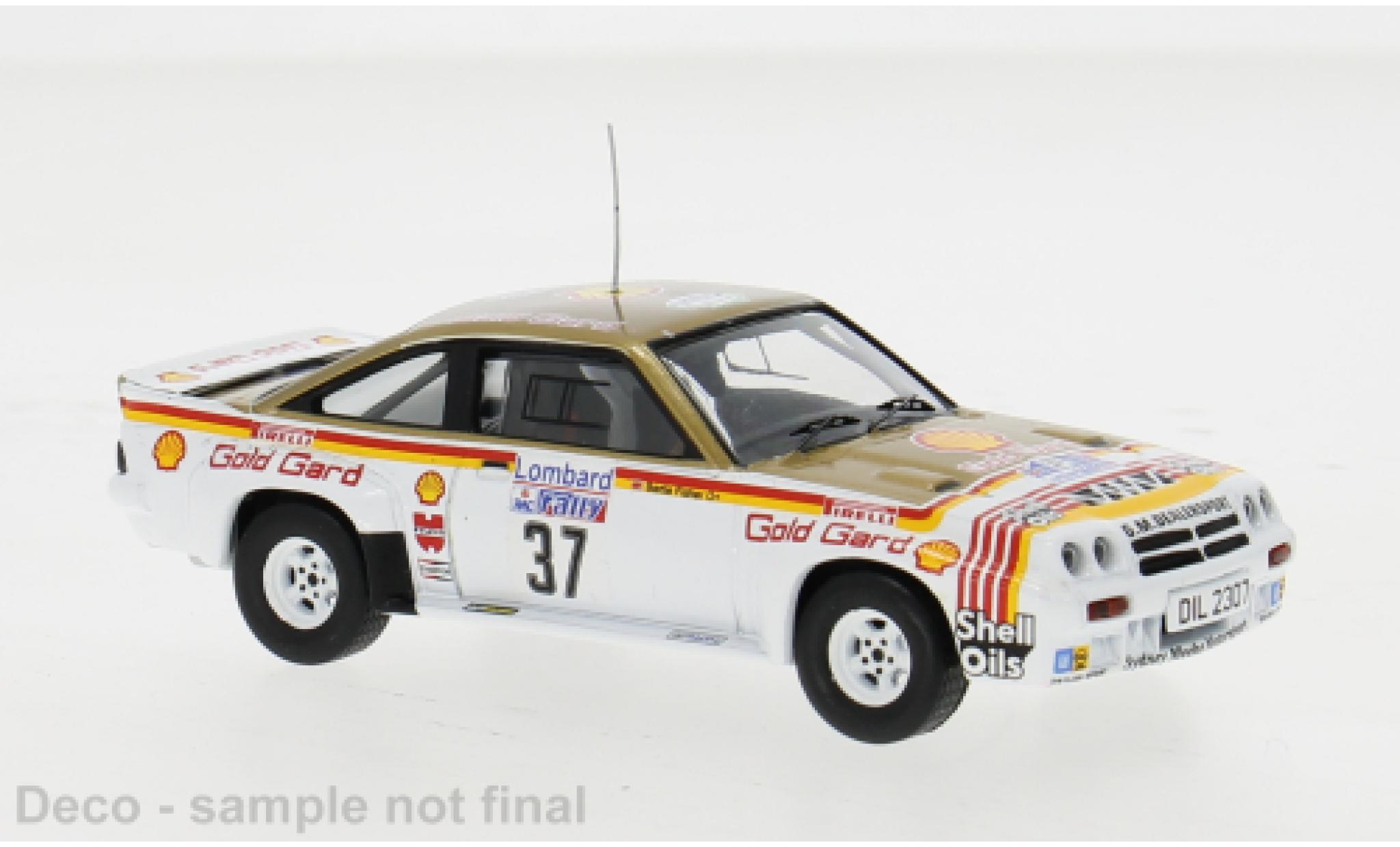 Opel Manta 1/43 IXO 400 No.10 RAC Rallye 1984 1:43 modelauto