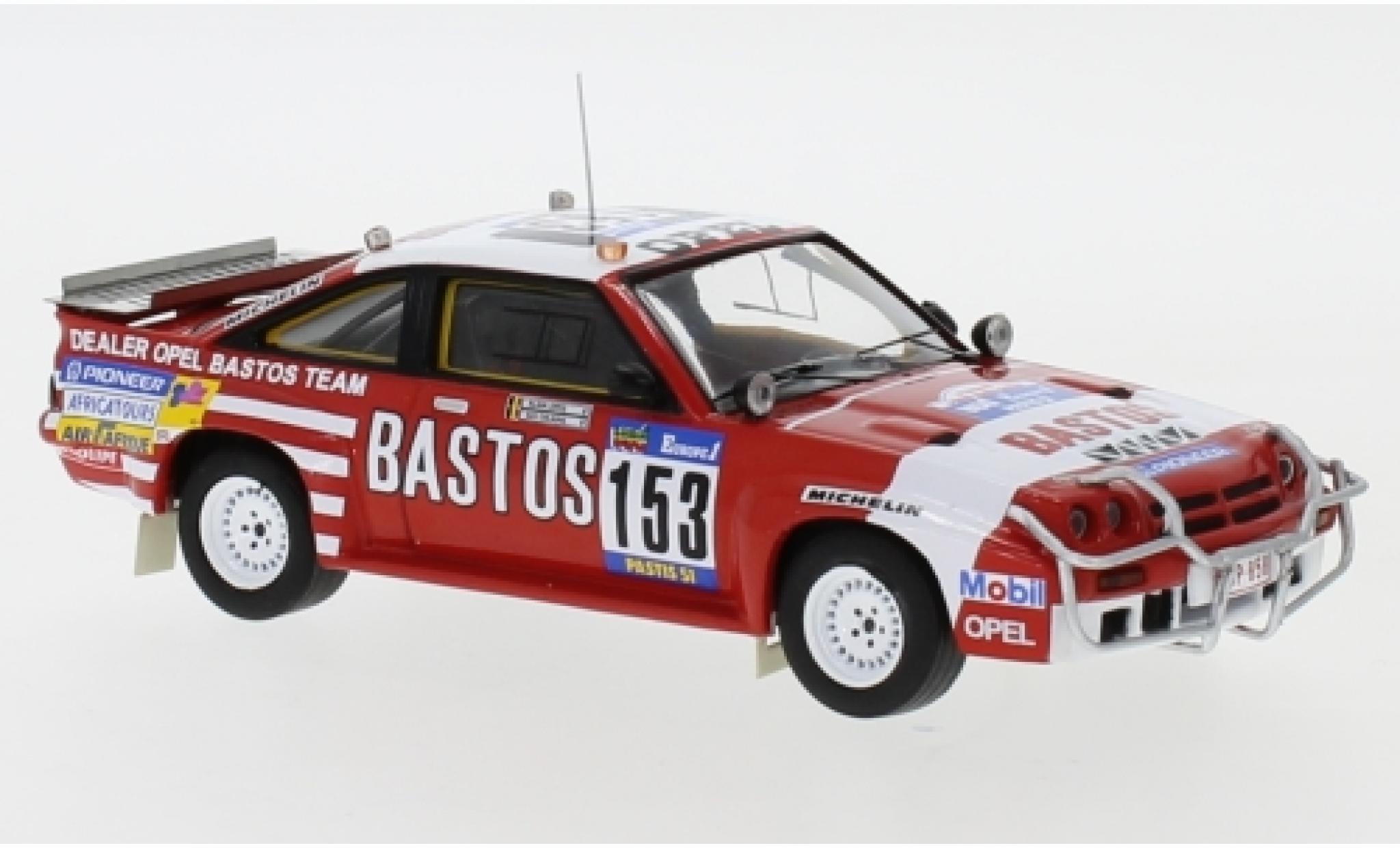 Opel Manta 1/43 IXO 400 No.153 Dealer Bastos Team Bastos Rallye Paris Dakar 1984 G.Colsoul/A.Lopes modelauto