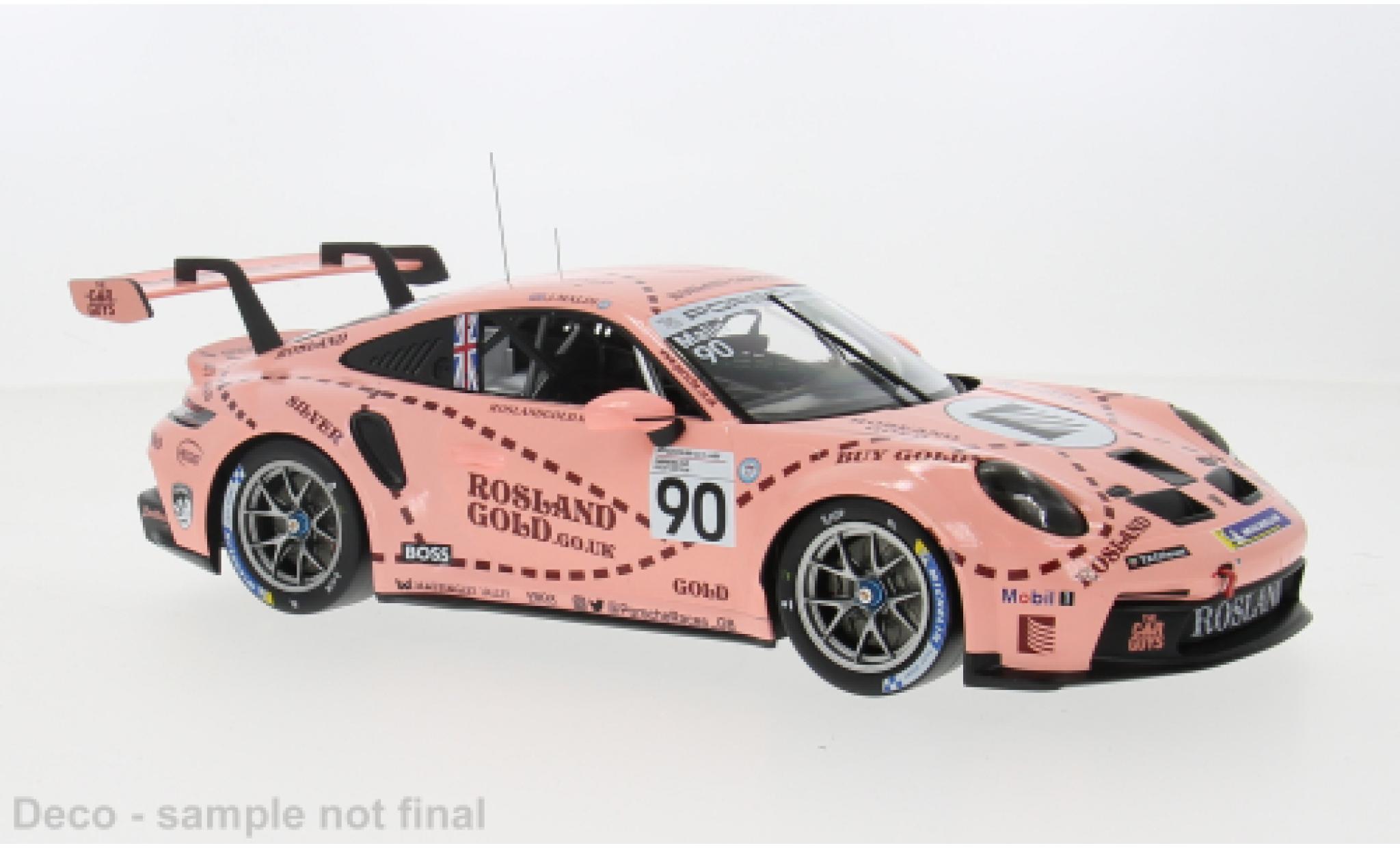 Porsche 911 1/18 IXO GT3 Cup Cup Brands Hatch 2023 #90 1:18 modelauto