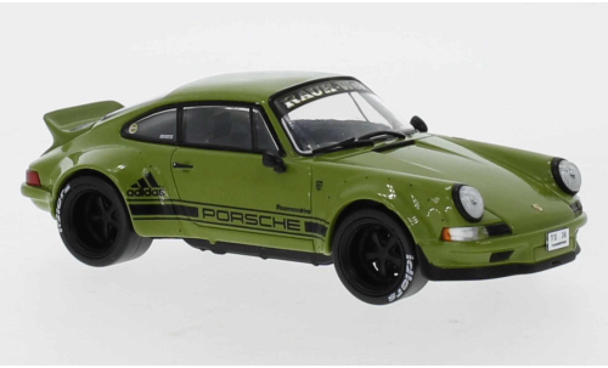 Porsche 911 1/43 IXO RWB oliv modelauto