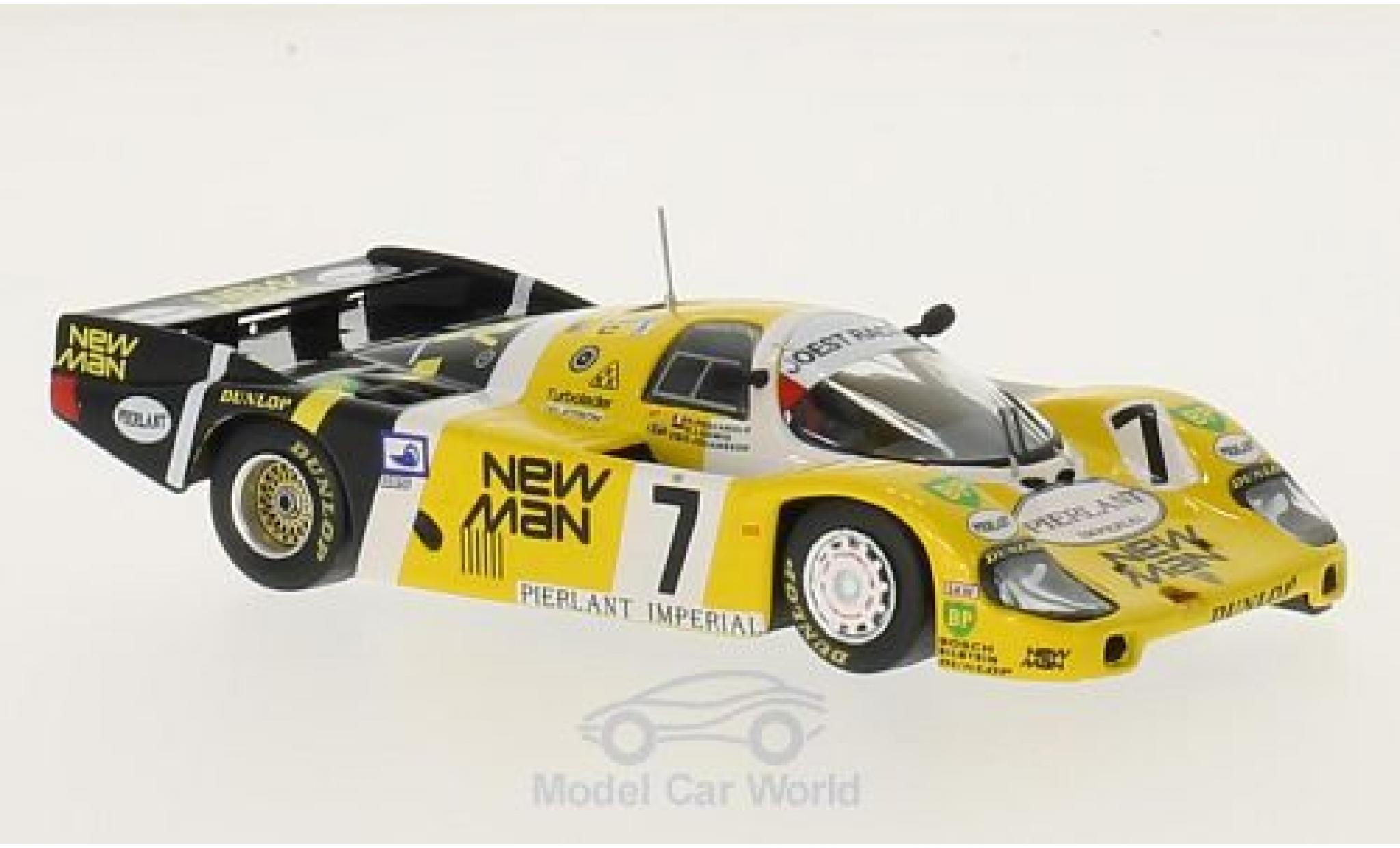 Porsche 956 1984 1/43 IXO B No.7 New Man 24h Le Mans 1984 K.Ludwig/H.Pescarolo/S.Johansson modelauto