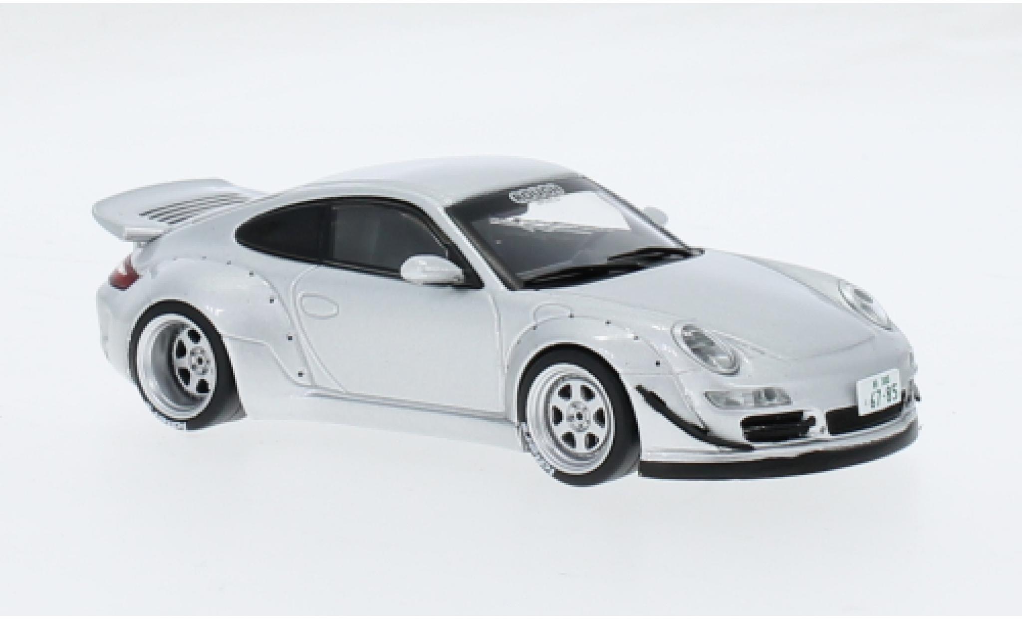 Porsche 997 RWB 1/43 IXO grijs 1:43 modelauto