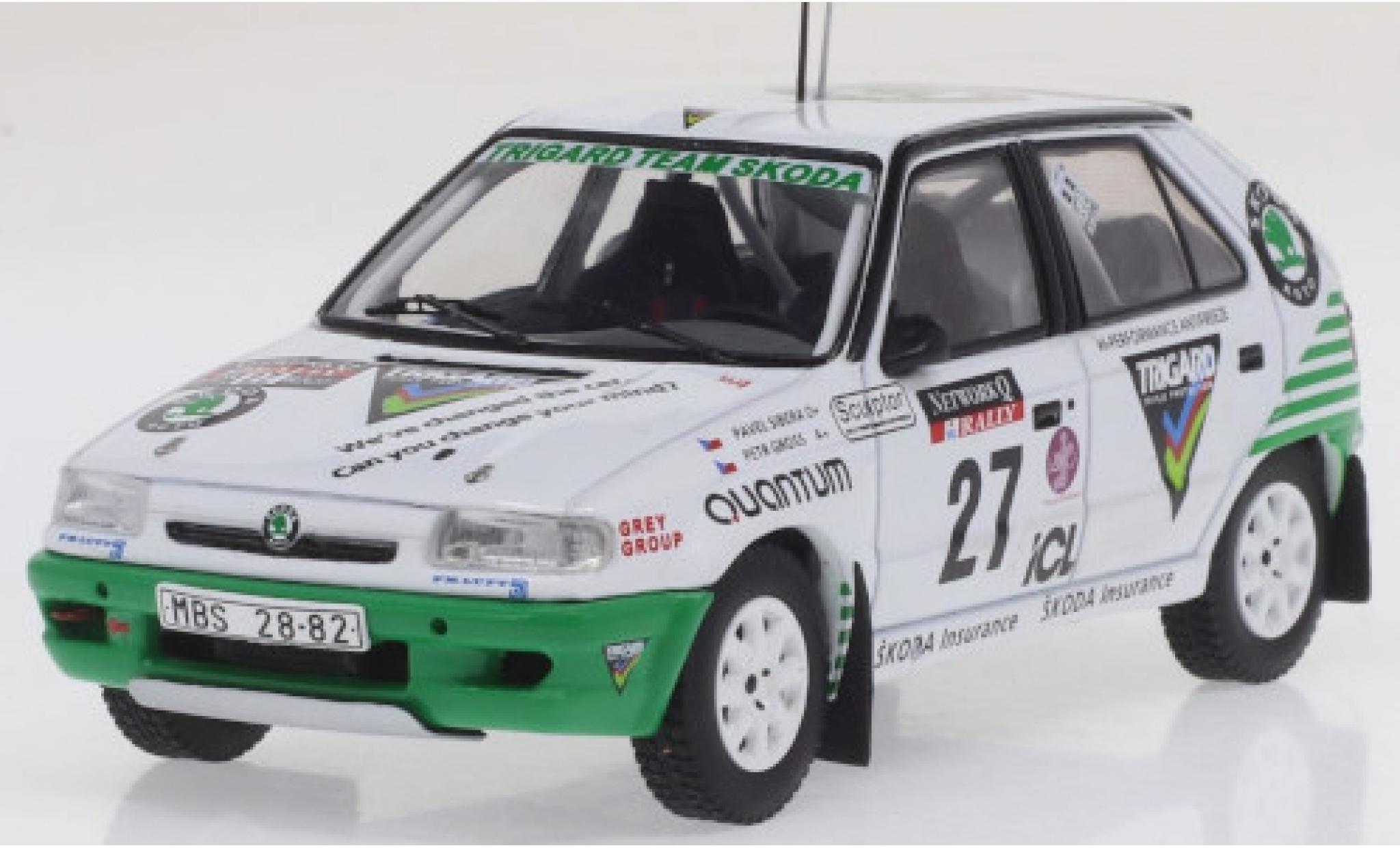 Skoda Felicia 1/43 IXO Kit Car No.27 Trigard Team RAC Rally 1995 P.Sibera/P.Gross modelauto