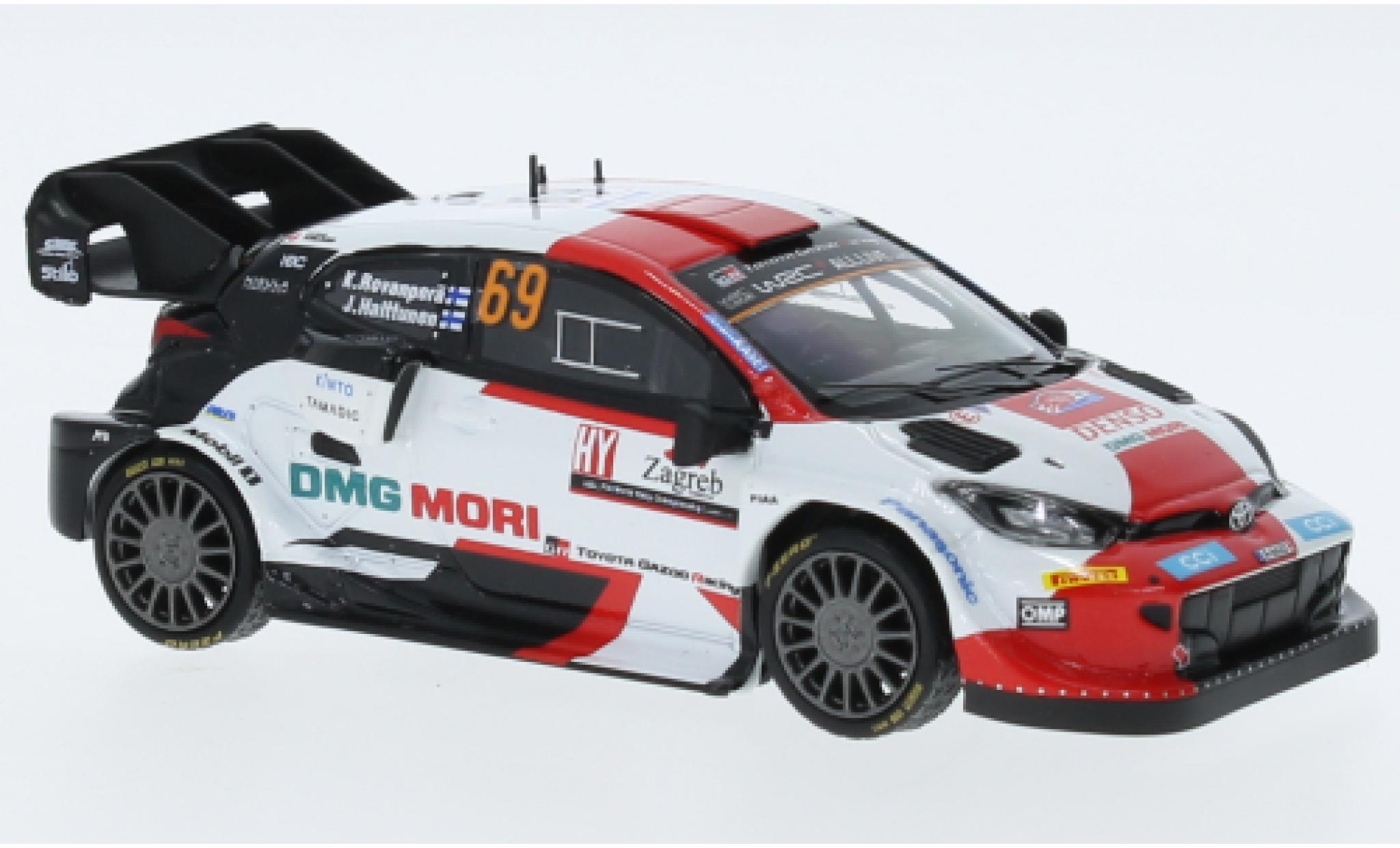 Toyota Yaris 1/43 IXO GR Rally1 No.69 Rallye WM Rally Croatia 2022 1:43 modelauto