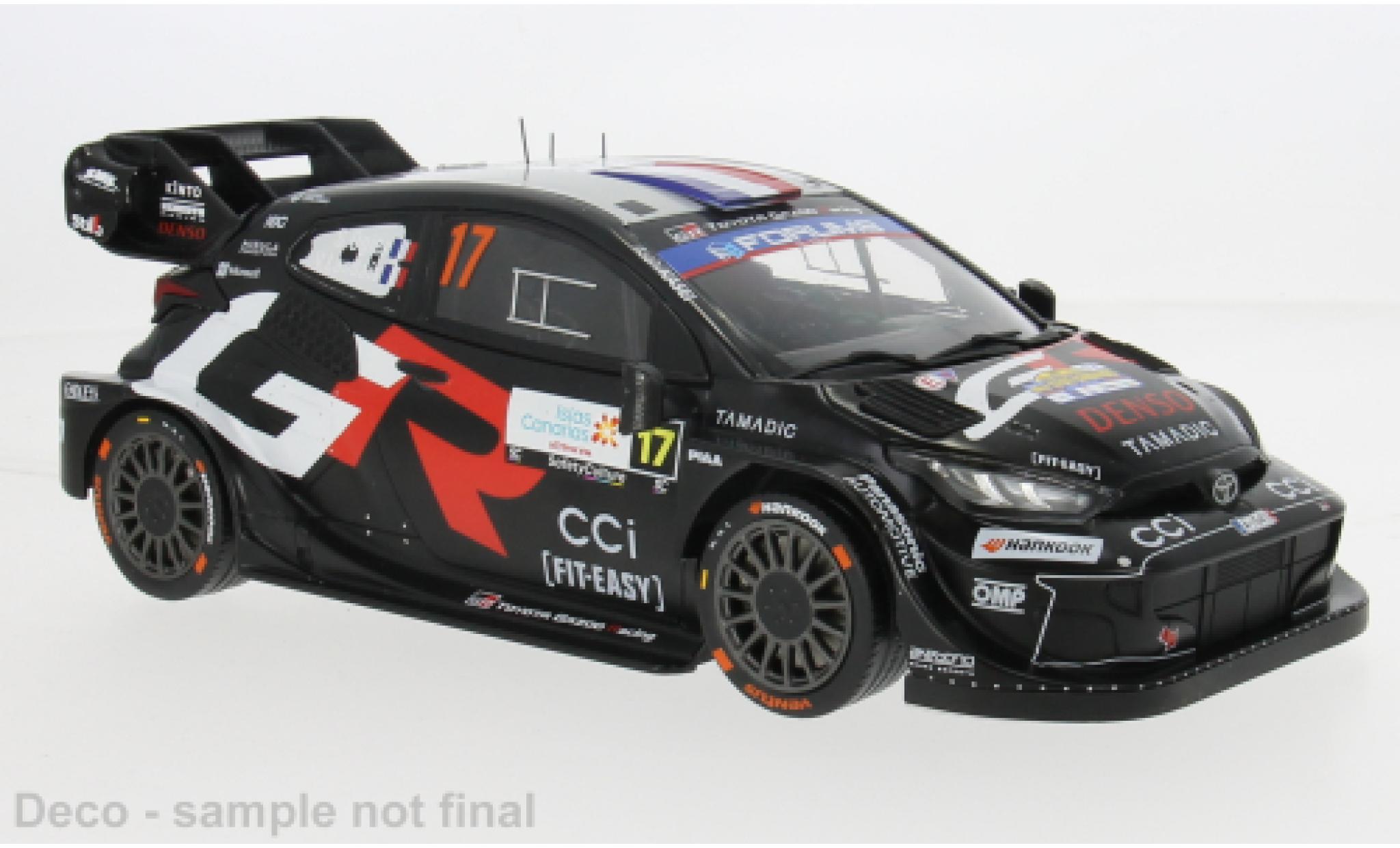 Toyota Yaris 1/18 IXO GR Rally1 Rally Islas Canaris 2025 #17 1:18 modelauto