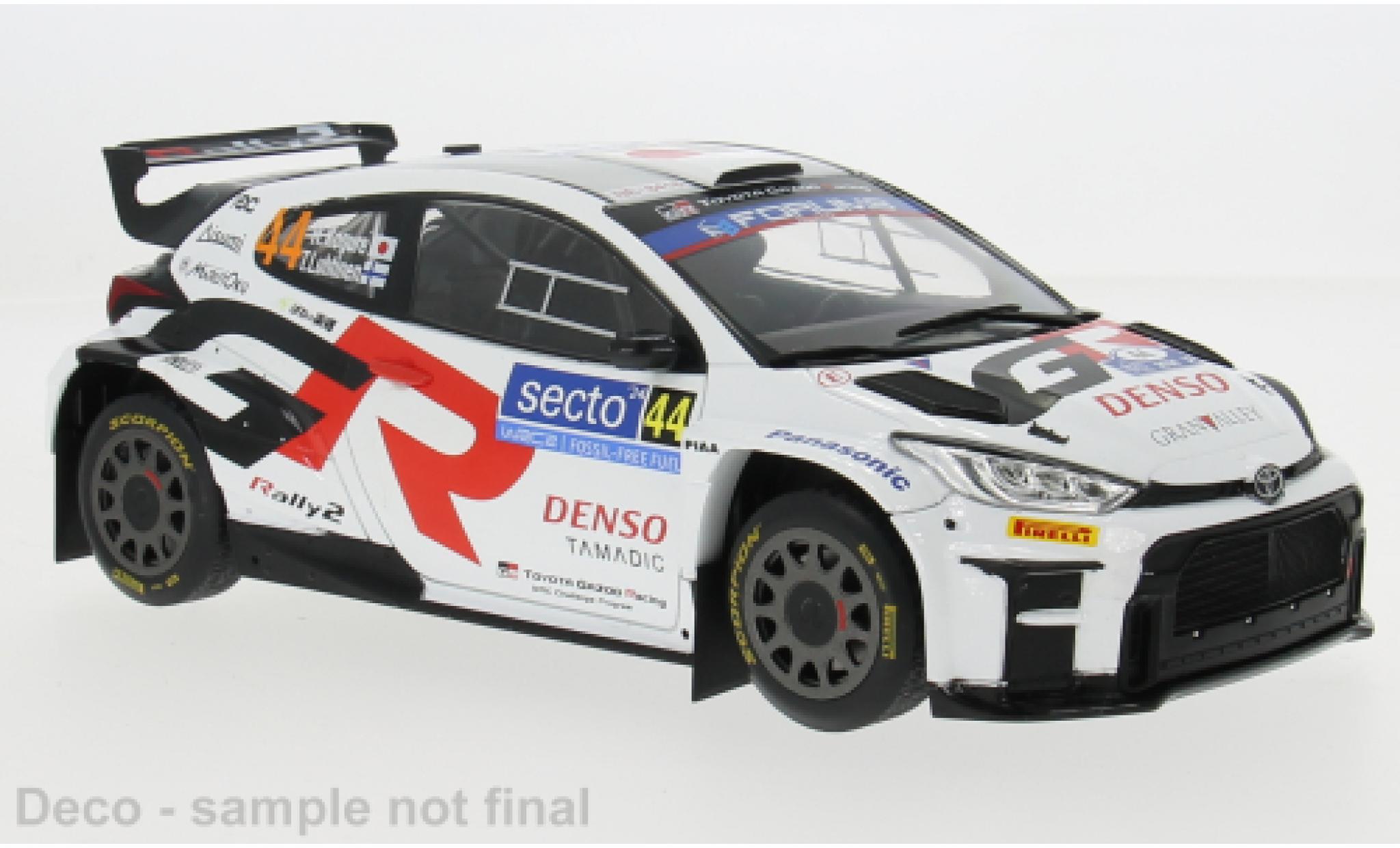 Toyota Yaris 1/18 IXO GR Rally2 Rally WM Rally Finland 2024 #44 1:18 modelauto