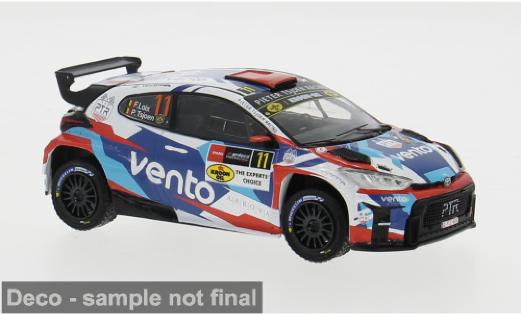 Toyota Yaris 1/43 IXO GR Rally2 Rally WM Rally Ypres 2024 #11 1:43 modelauto
