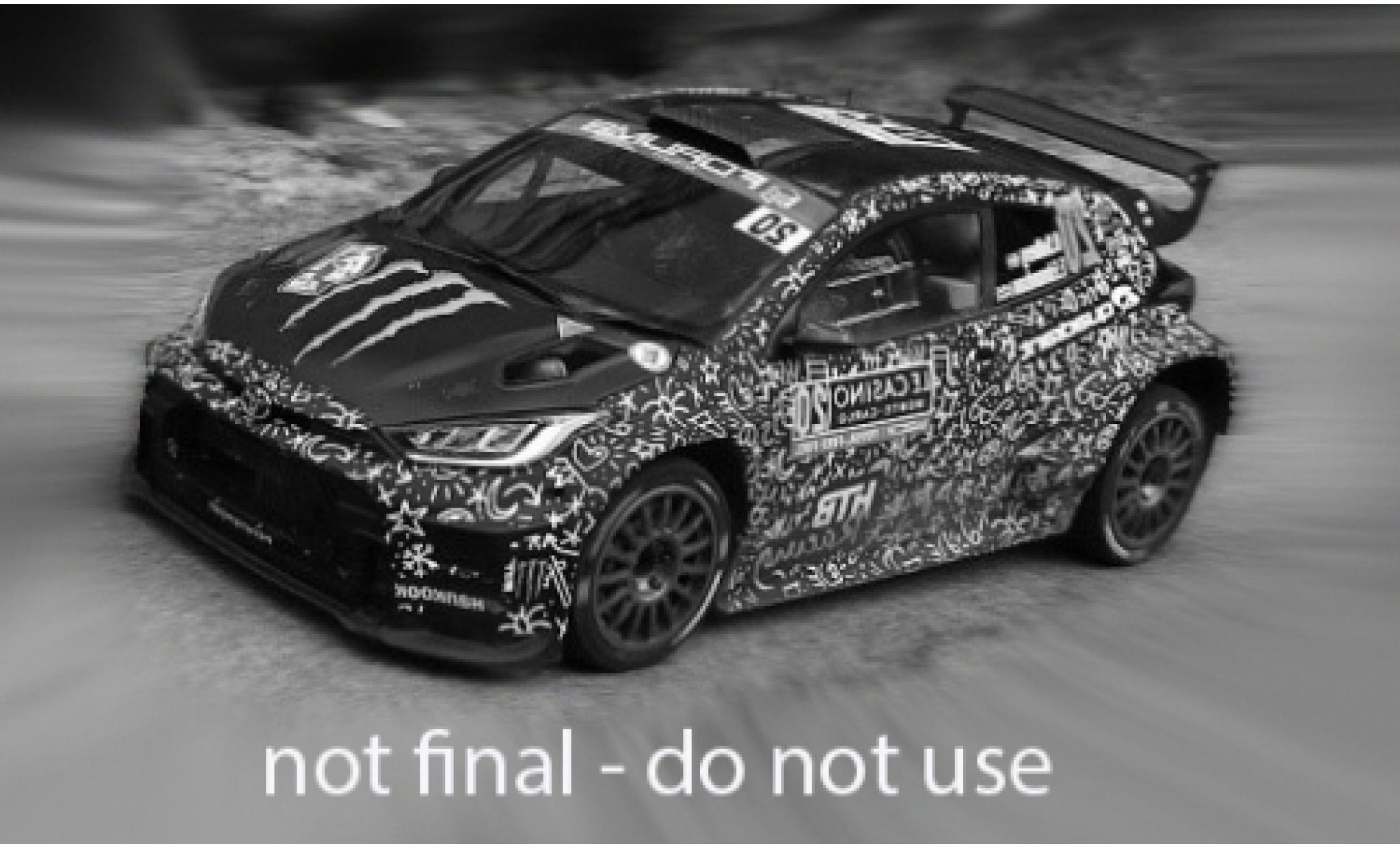 Toyota Yaris 1/18 IXO GR Rally2 WRC Rally Monte Carlo 2025 #20 1:18 modelauto