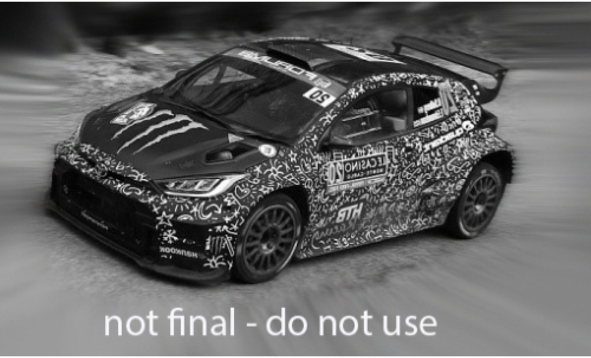 Toyota Yaris 1/43 IXO GR Rally2 WRC Rally Monte Carlo 2025 #20 1:43 modelauto