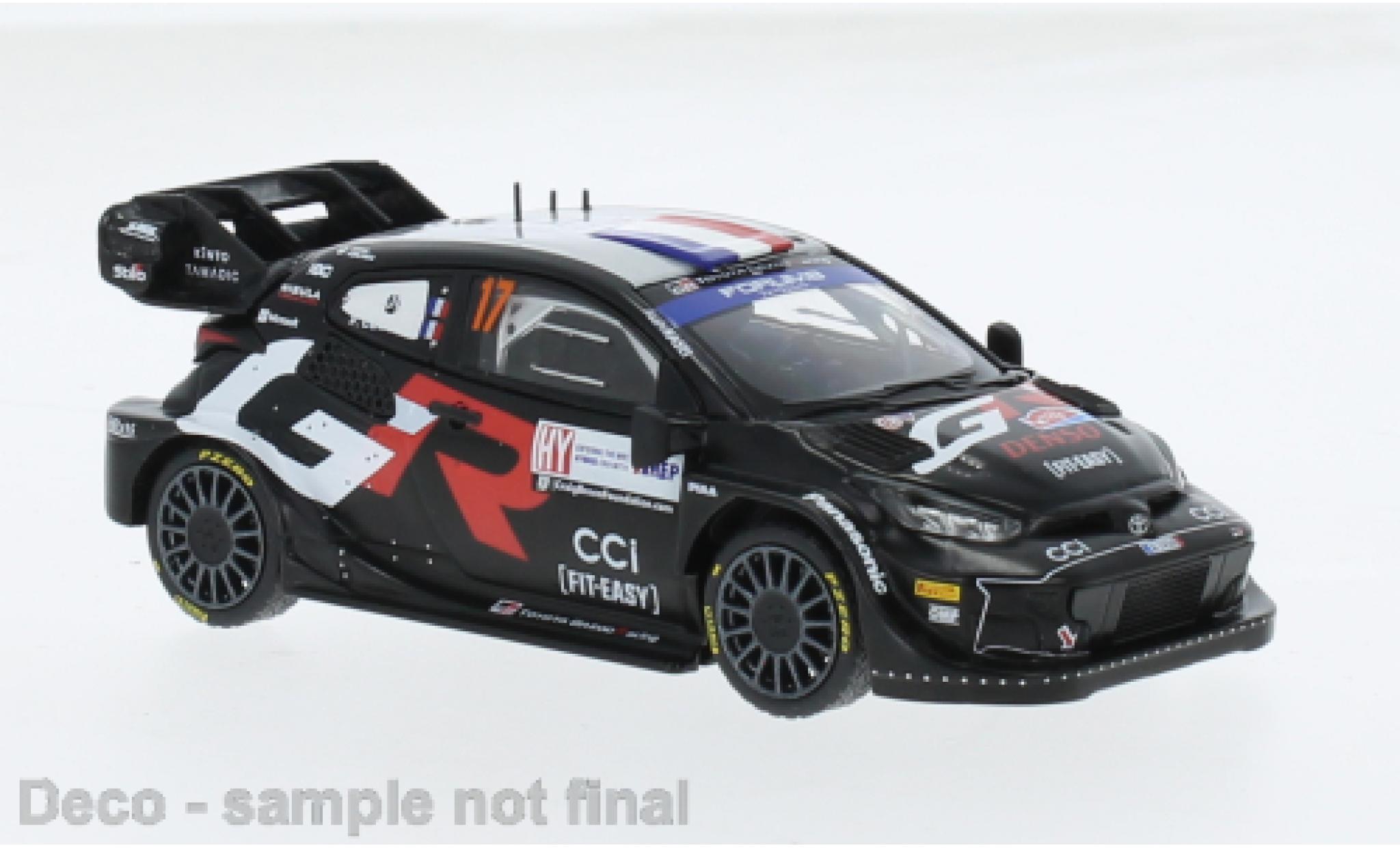 Toyota Yaris 1/43 IXO Rally 1 No.17 WRC Rally Croatia 2024 1:43 modelauto