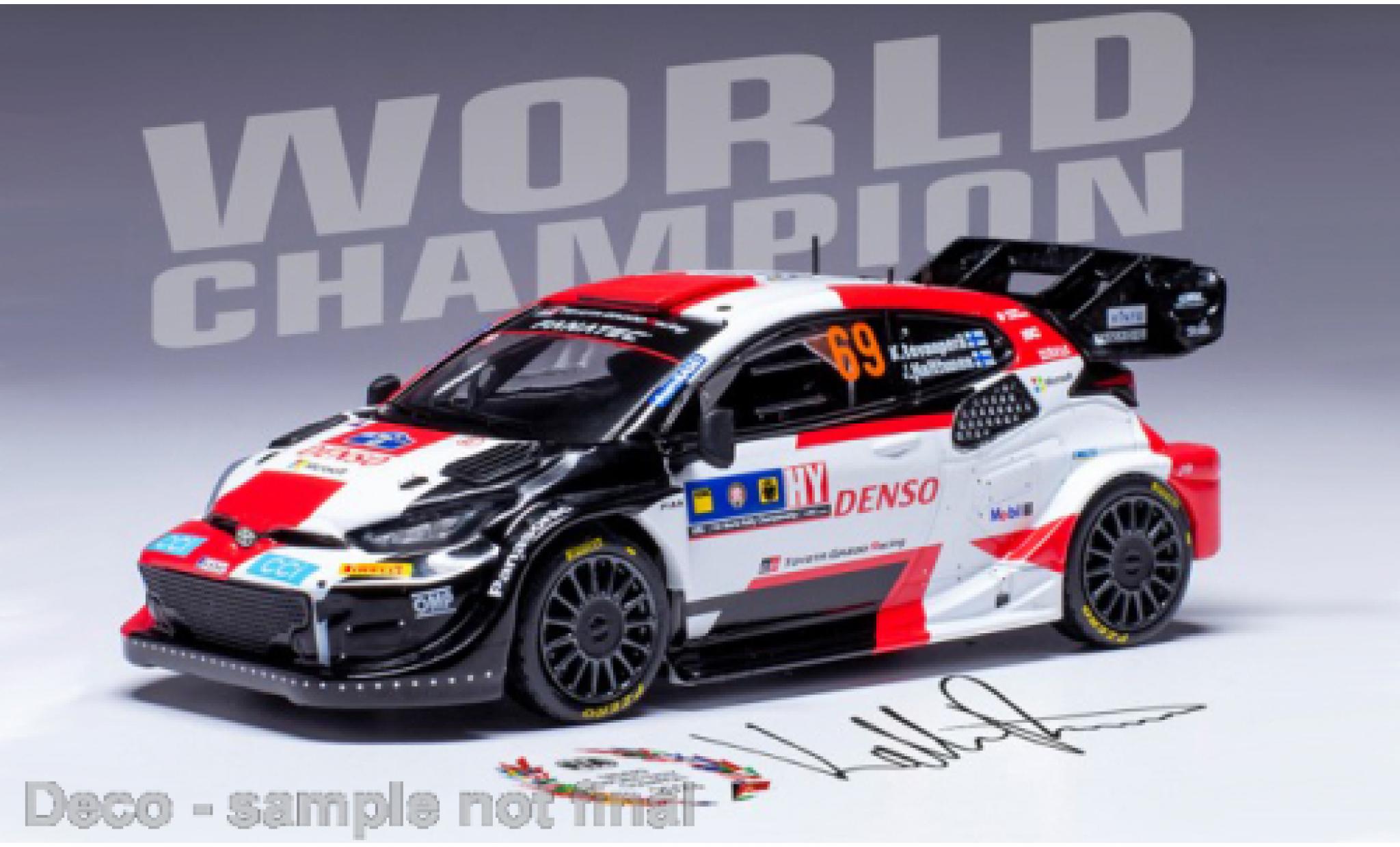 Toyota Yaris 1/43 IXO Rally 1 No.69 WRC Central European Rally 2023 1:43 modelauto
