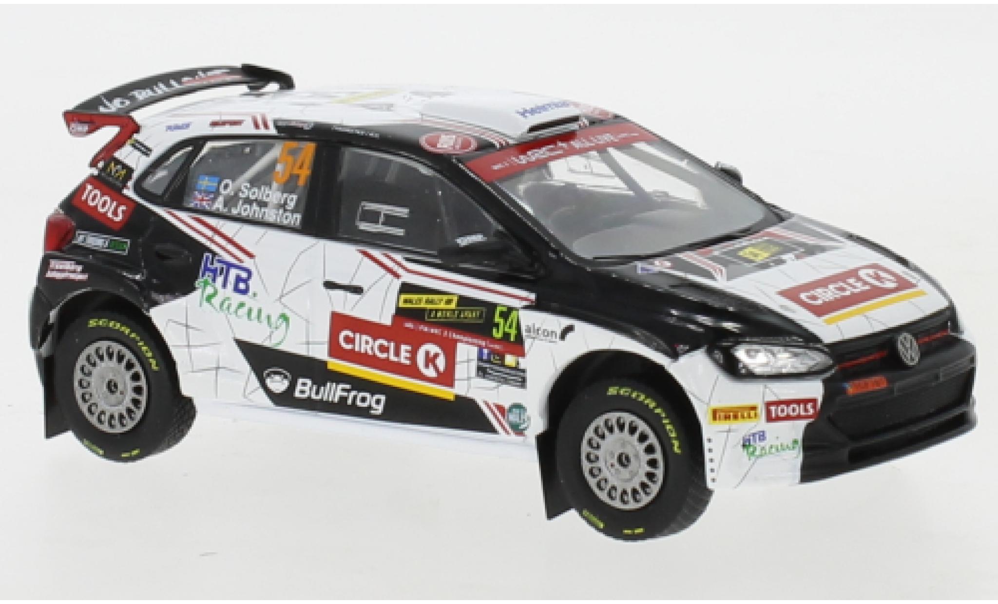 Volkswagen Polo 1/43 IXO GTI R5 No.54 Rallye Wales 2019 O.Solberg/A.Johnston modelauto