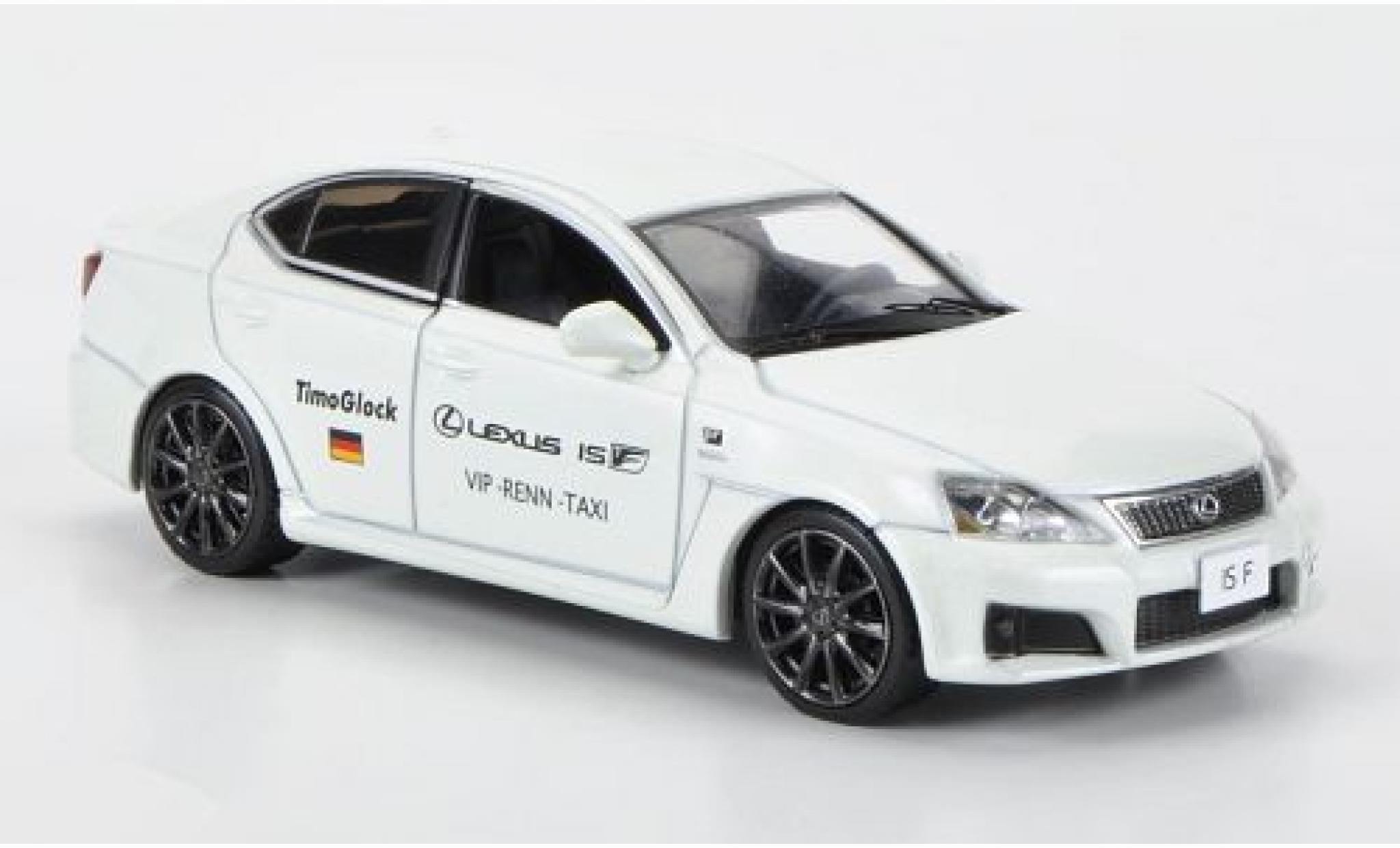 Lexus IS 1/43 J Collection -F N&uuml;rburgring 2009 VIP-Renn-Taxi T.Glock modelauto