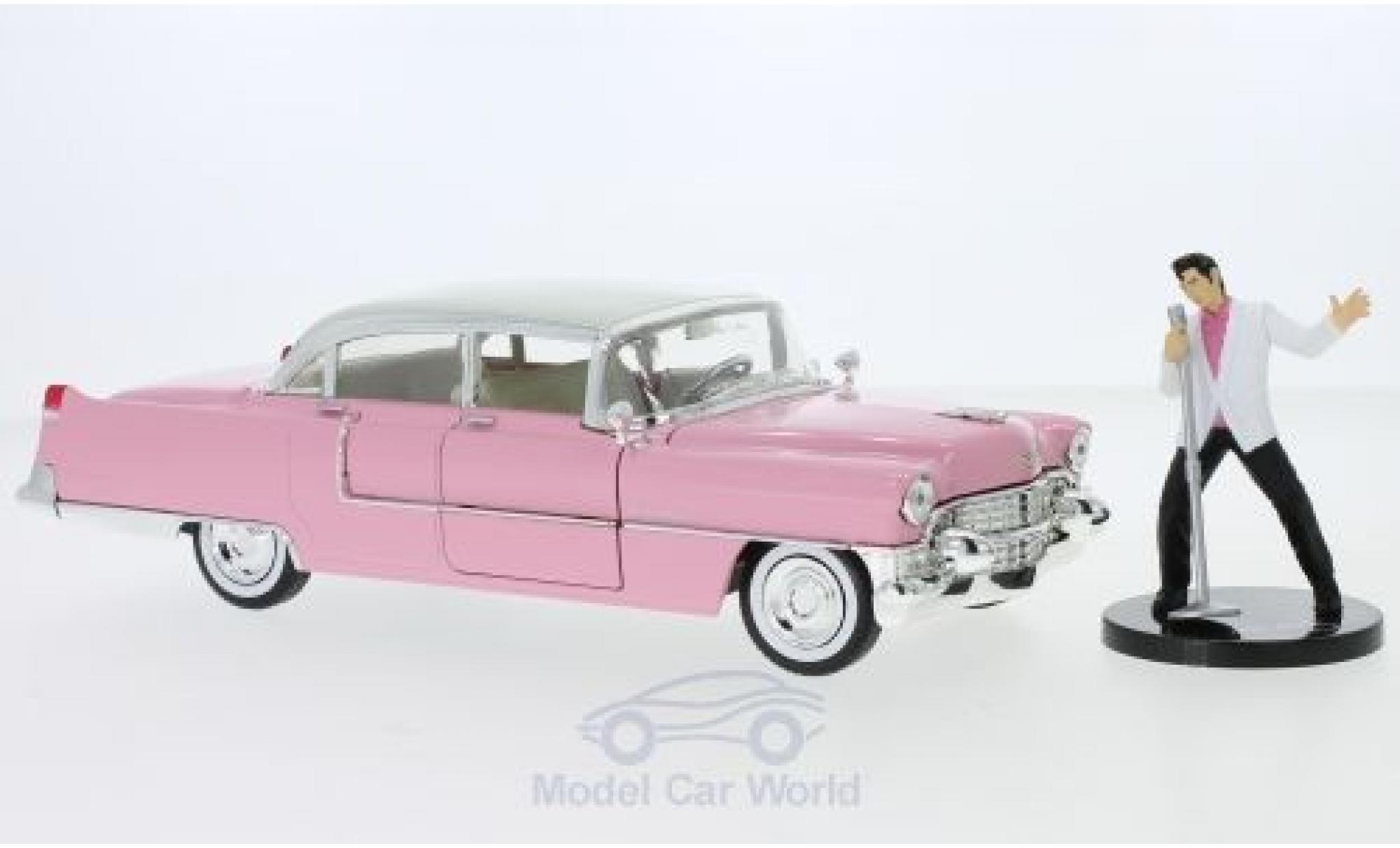 Cadillac Fleetwood 1/24 Jada Toys Elvis Presley 1955 mit Figur modelauto