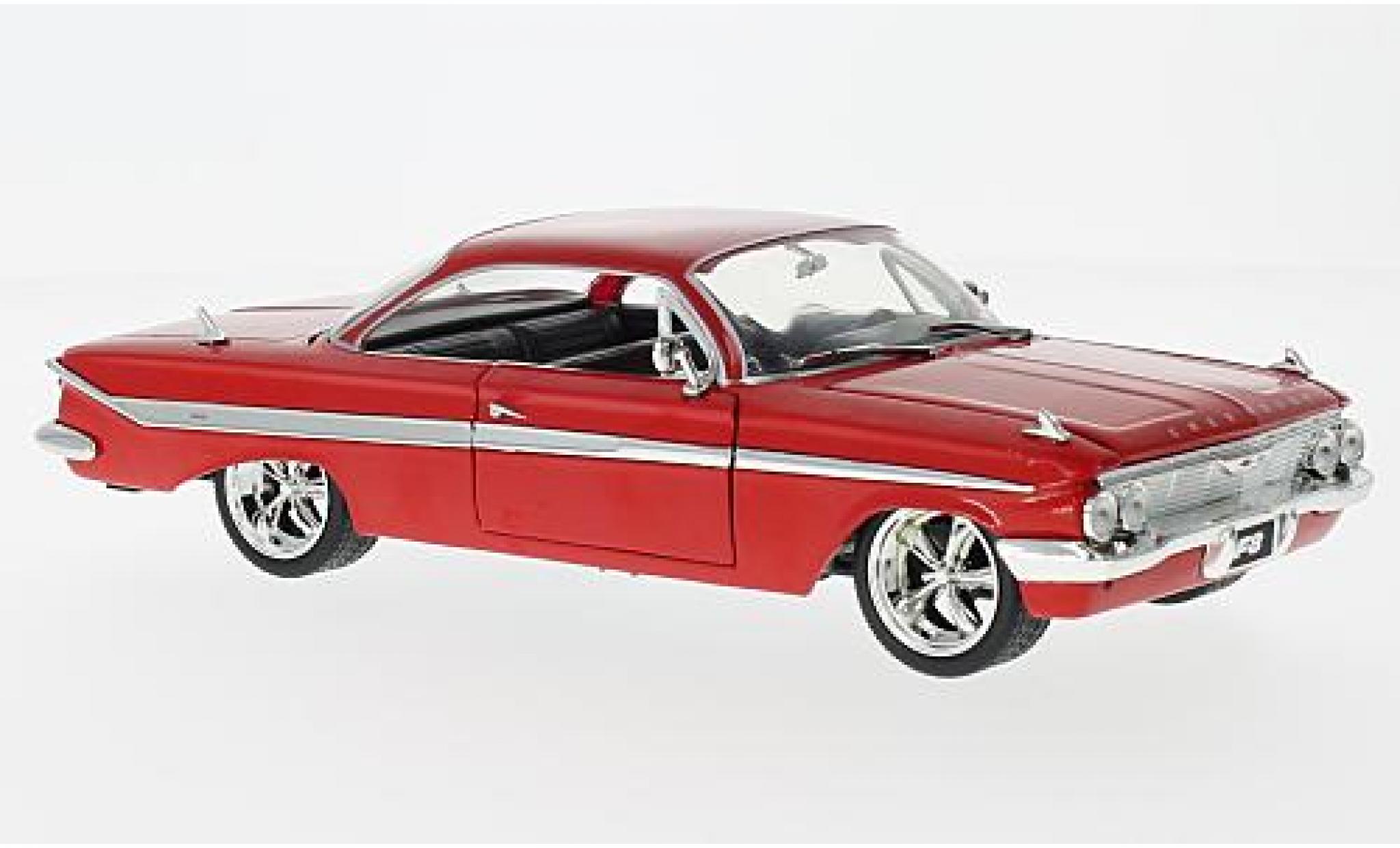 Chevrolet Impala 1/24 Jada Toys rood Fast & Furious 8 Doms tuning sans Vitrine modelauto