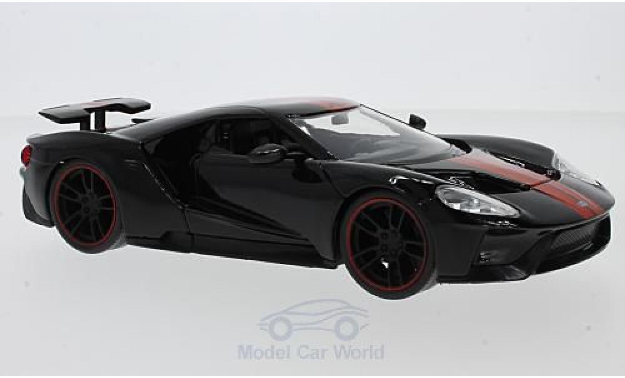 Ford GT 1/24 Jada Toys zwart 2017 modelauto