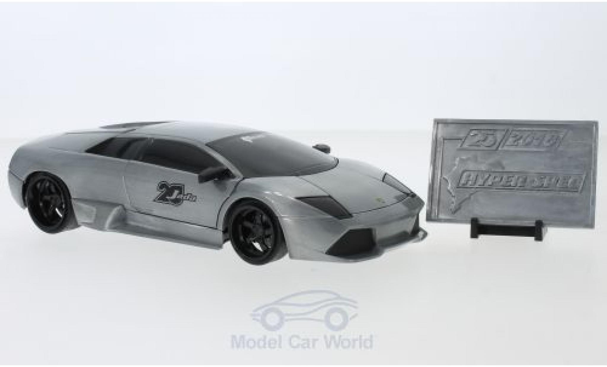 Lamborghini Murcielago 1/24 Jada Toys grijs modelauto