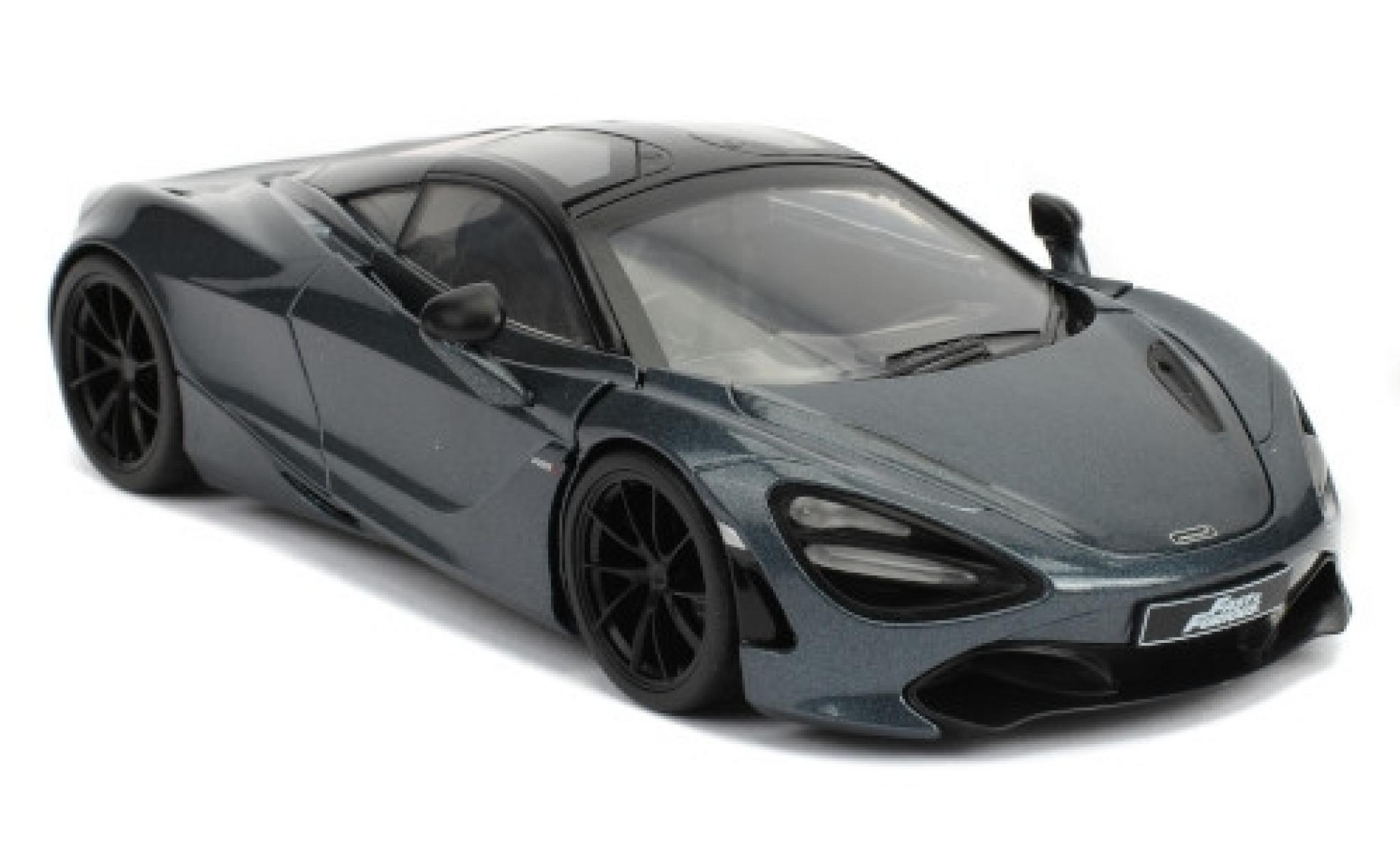 McLaren 720 1/24 Jada Toys S metallic grijs/zwart RHD Fast & Furious modelauto
